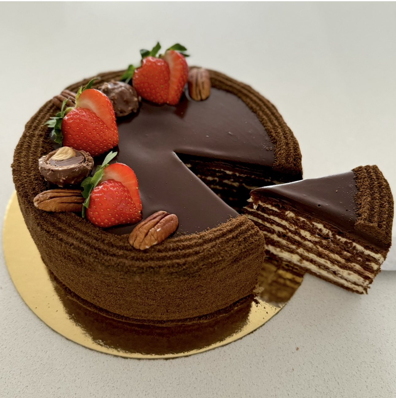 6. Chocolate Layered Cake