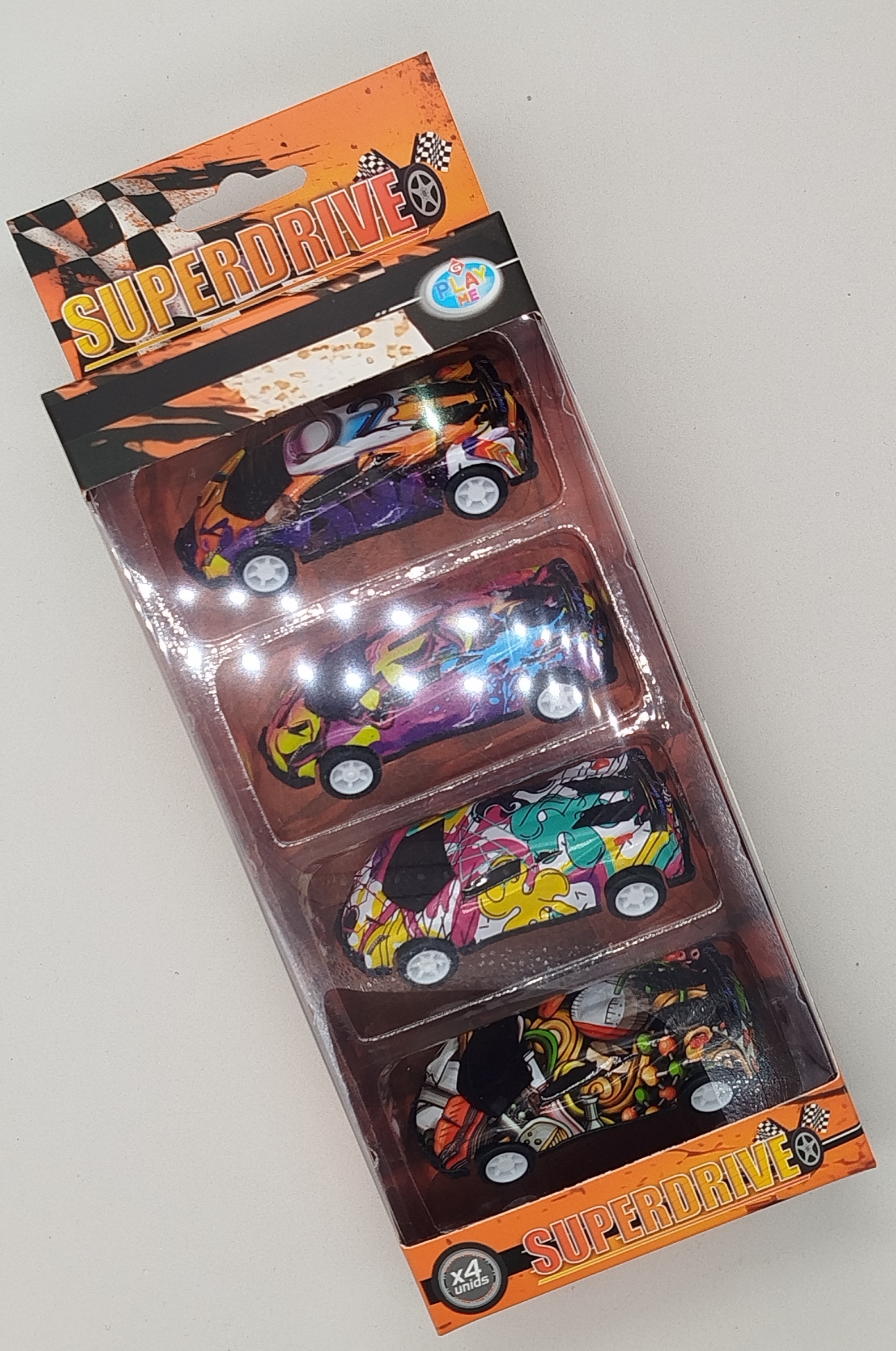 Superdrive - Ensemble de voitures miniatures