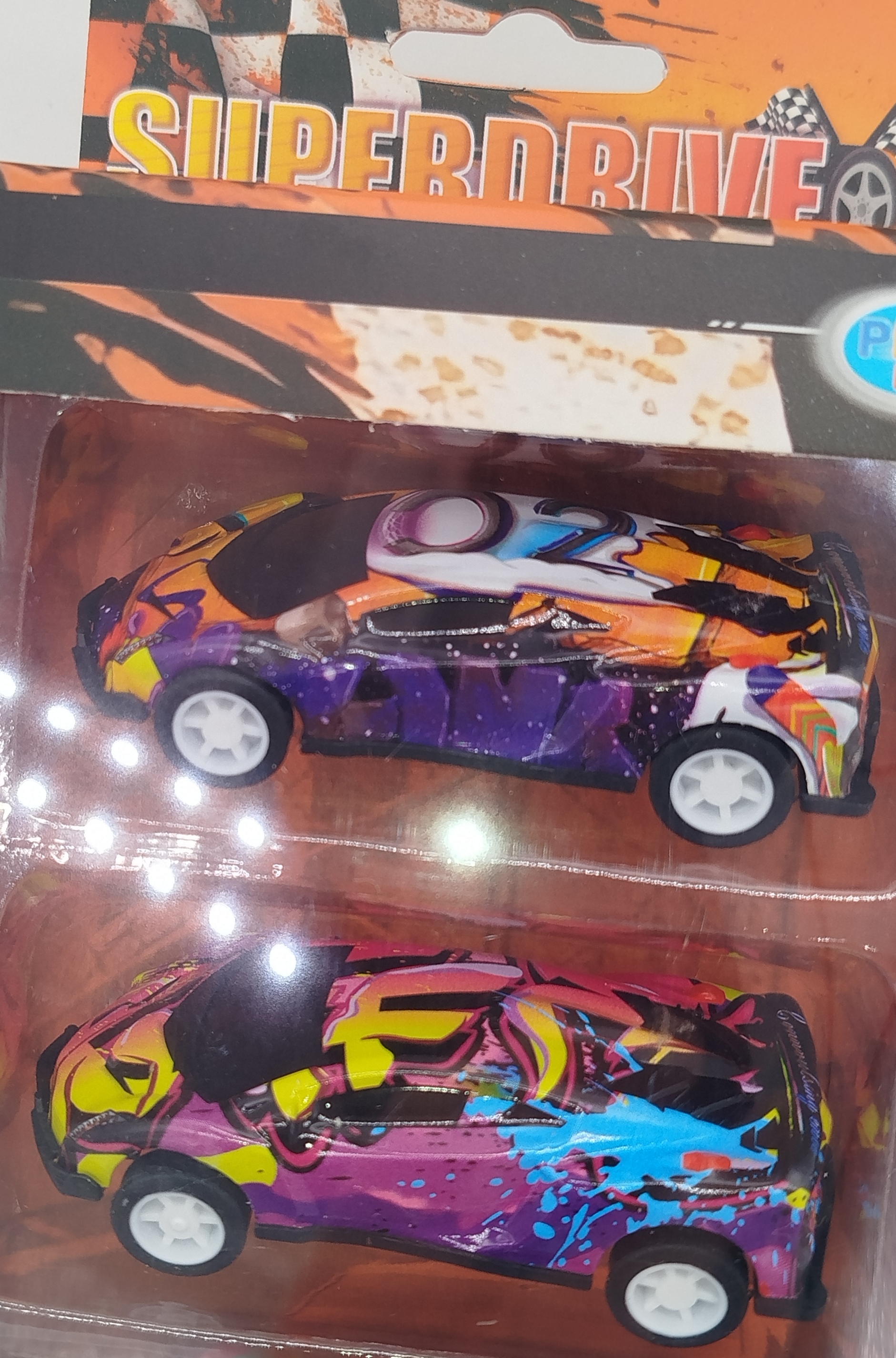 Superdrive - Ensemble de voitures miniatures