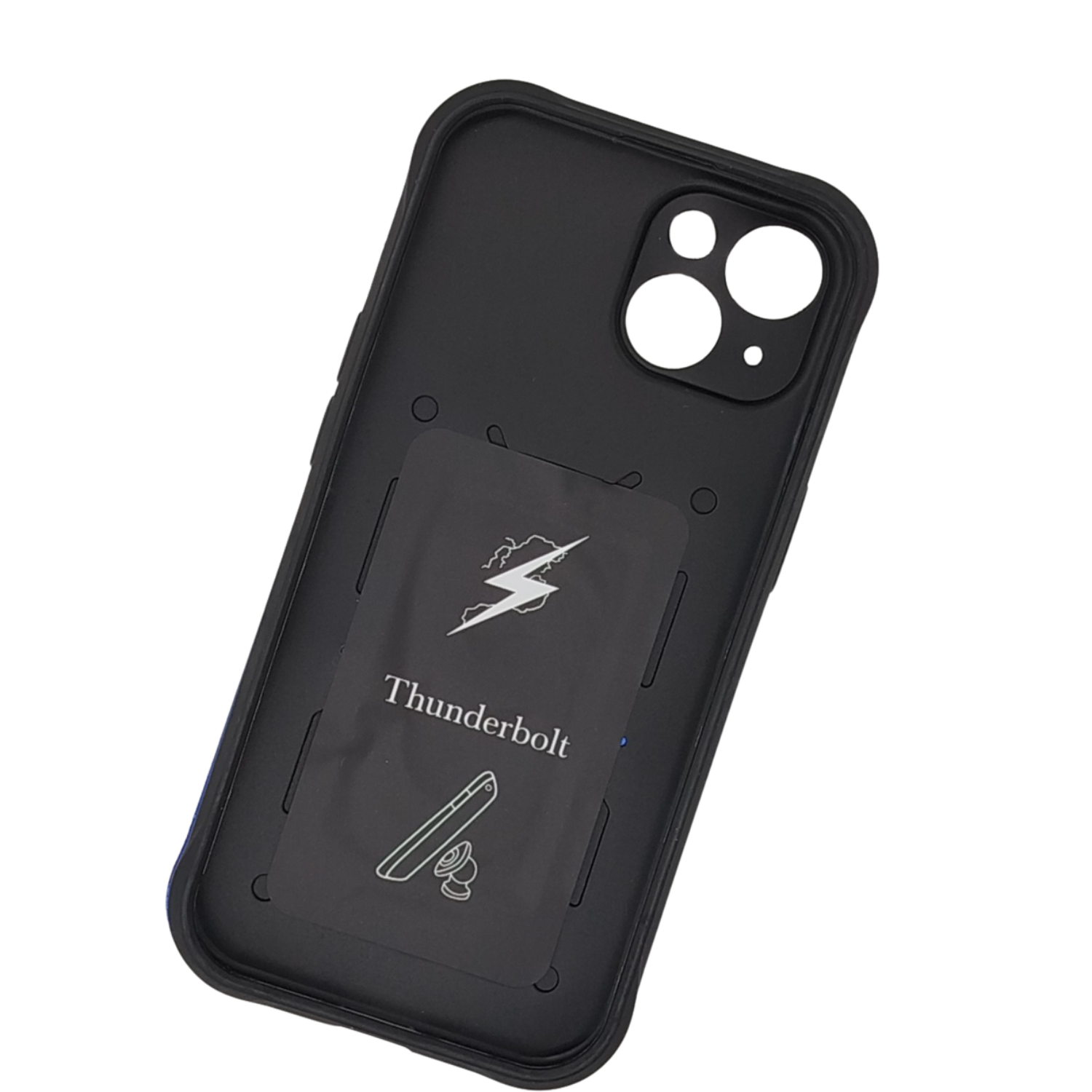 Coque IPhone 15 bleu "high-Tech"