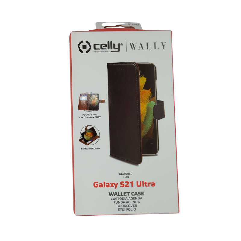 Étui similicuir mat pour Galaxy S21 Ultra