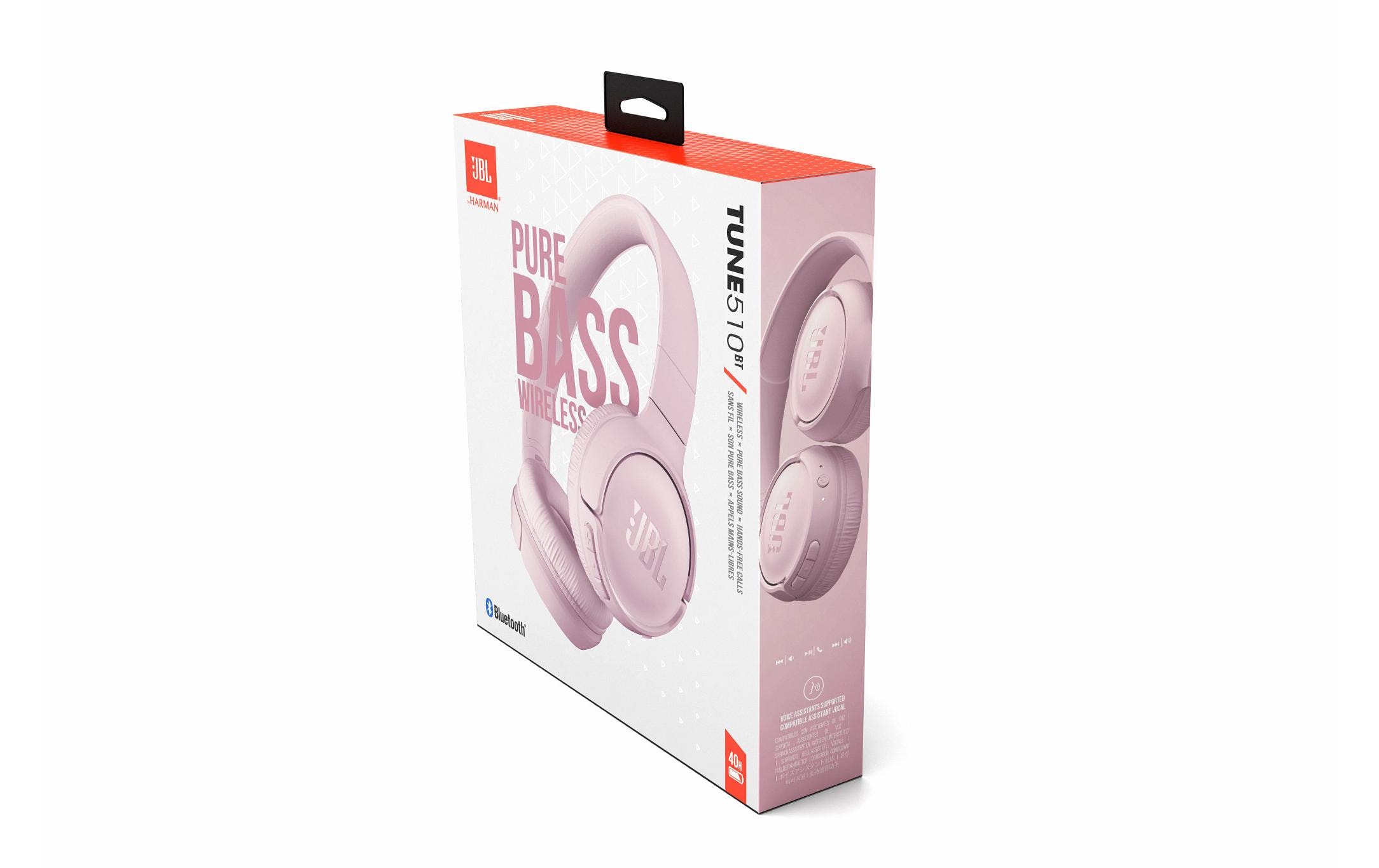JBL Casques 510 BT Rose