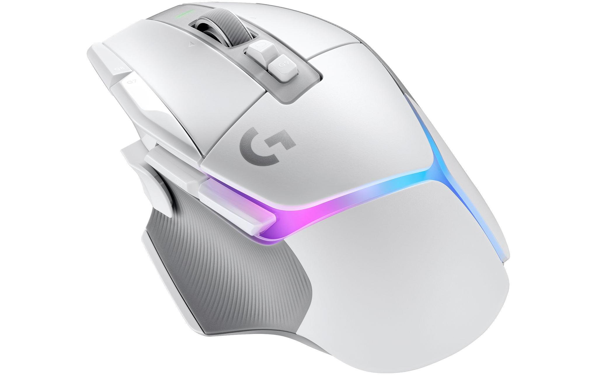Logitech Souris de gaming G502 X Plus Blanc