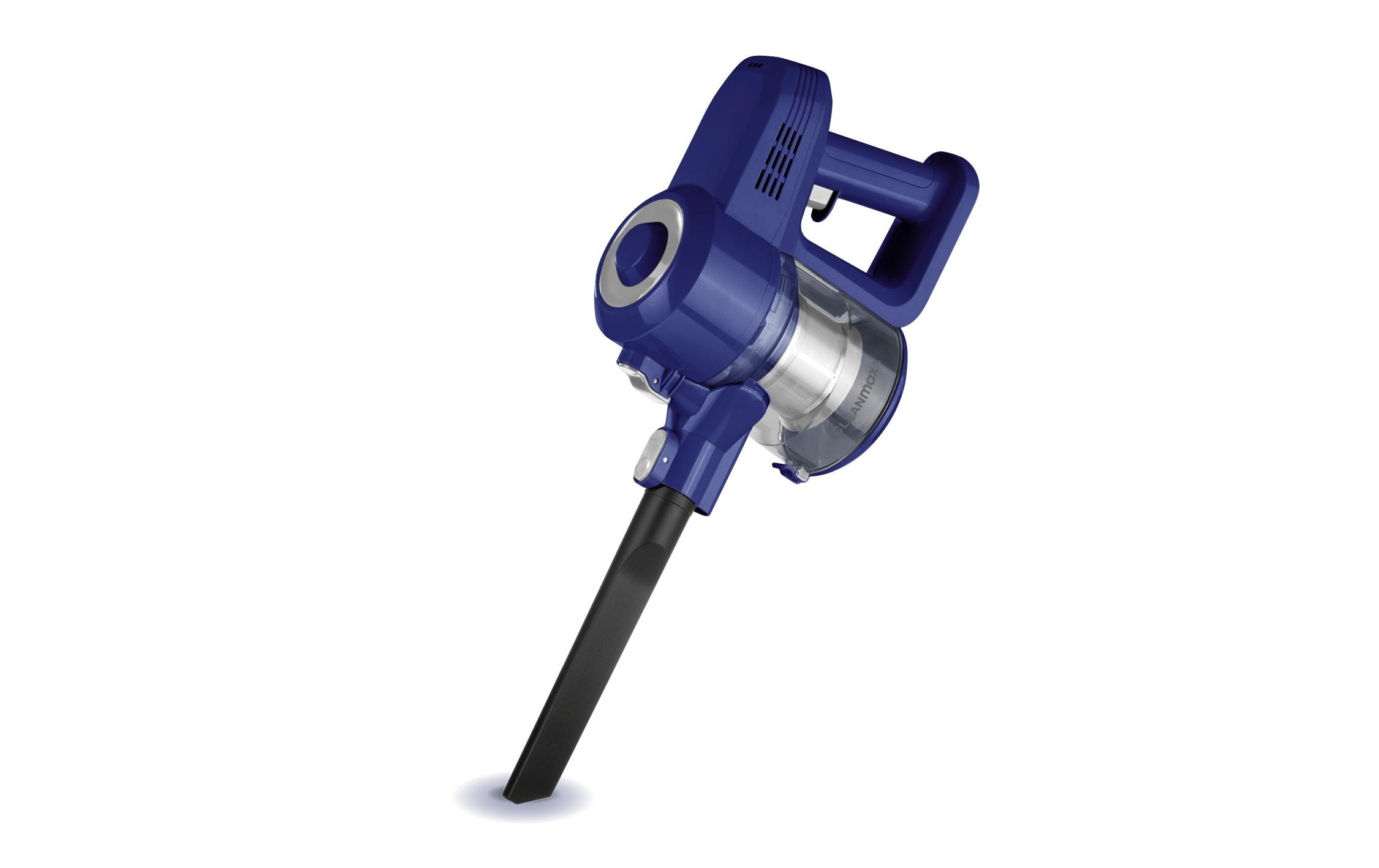 CLEANmaxx Aspirateur à main/manche sans fil Bleu/Argenté