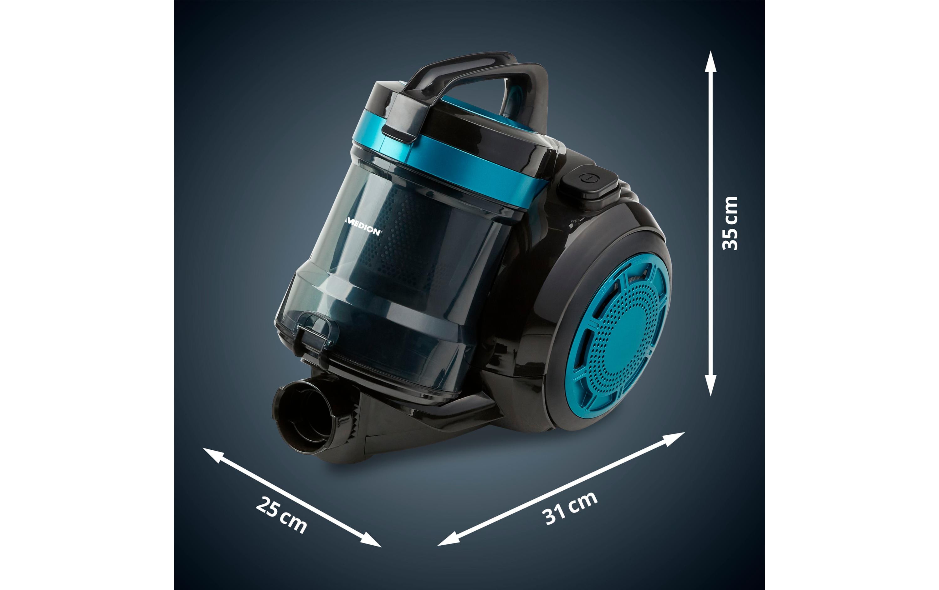 Medion Aspirateur traîneau MD 19407 Bleu/Noir