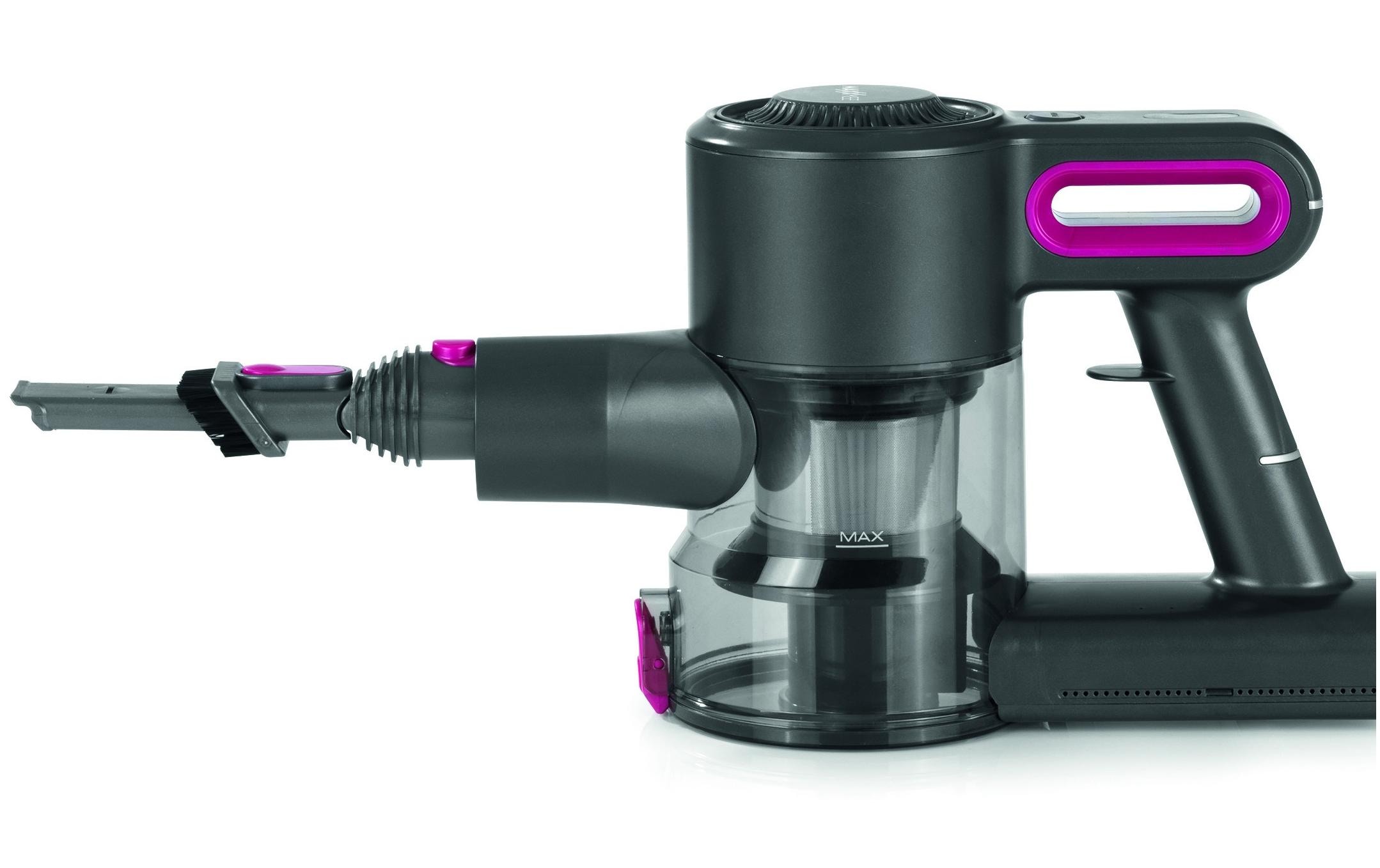 MAXXmee Aspirateur à main/manche sans fil Anthracite/Rose