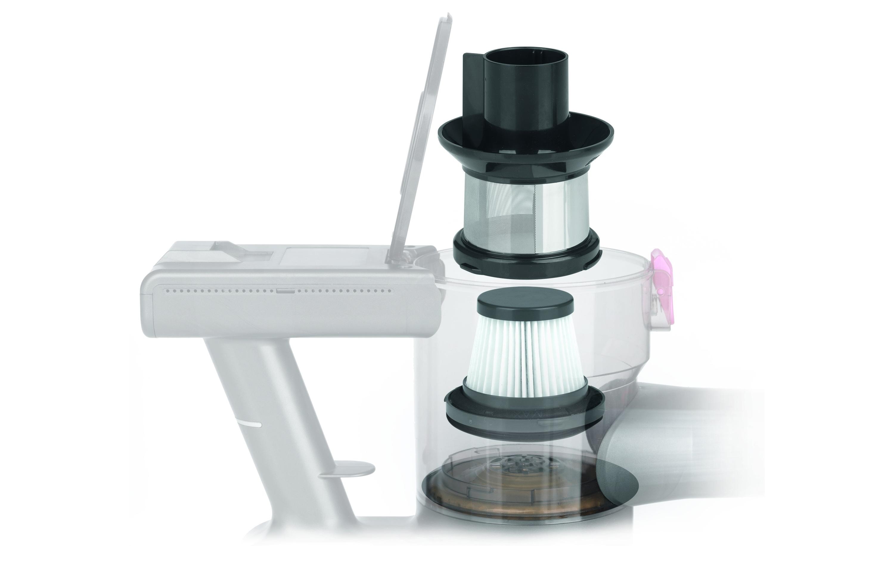 MAXXmee Aspirateur à main/manche sans fil Anthracite/Rose
