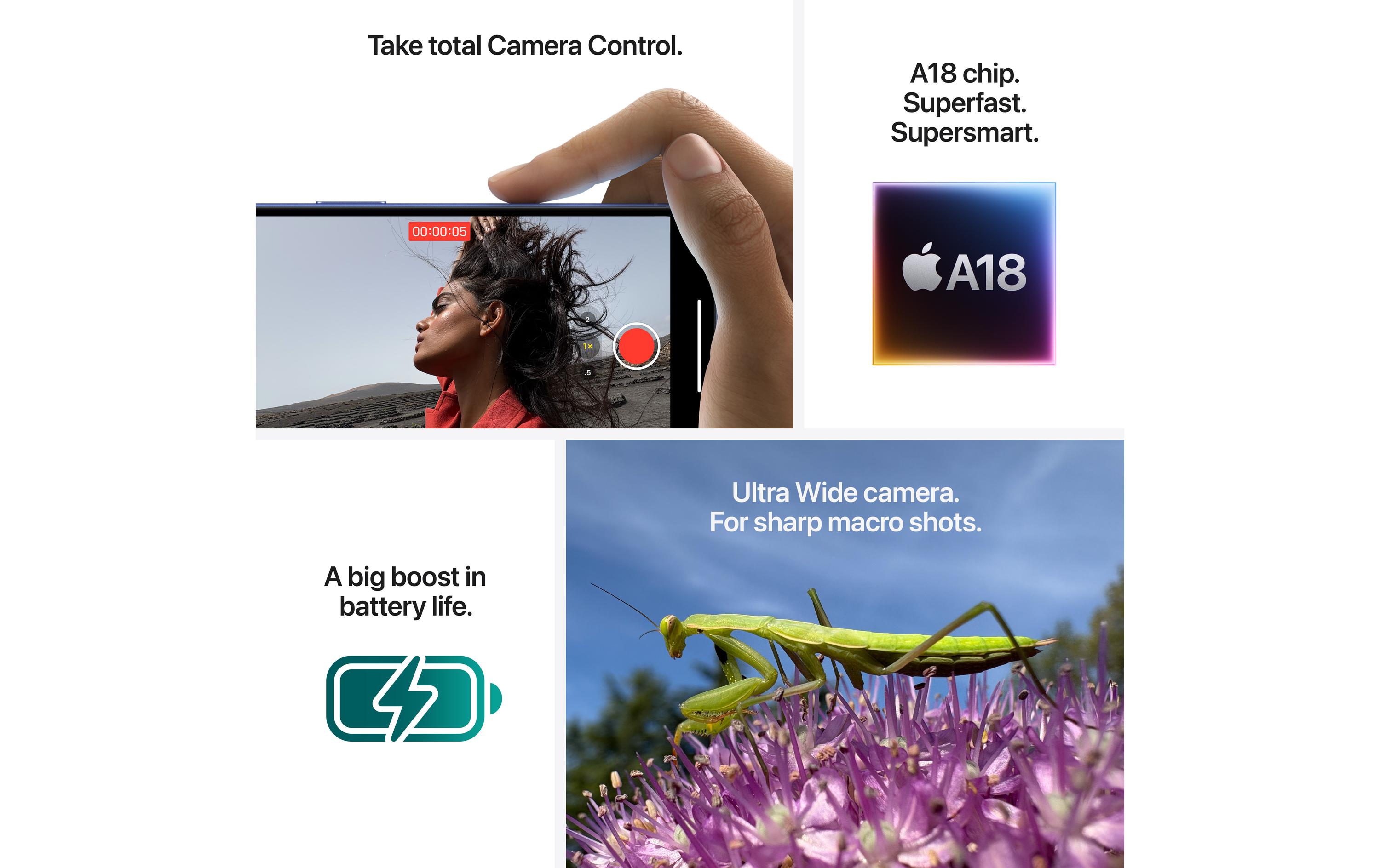 Apple iPhone 16 128 GB Ultramarine