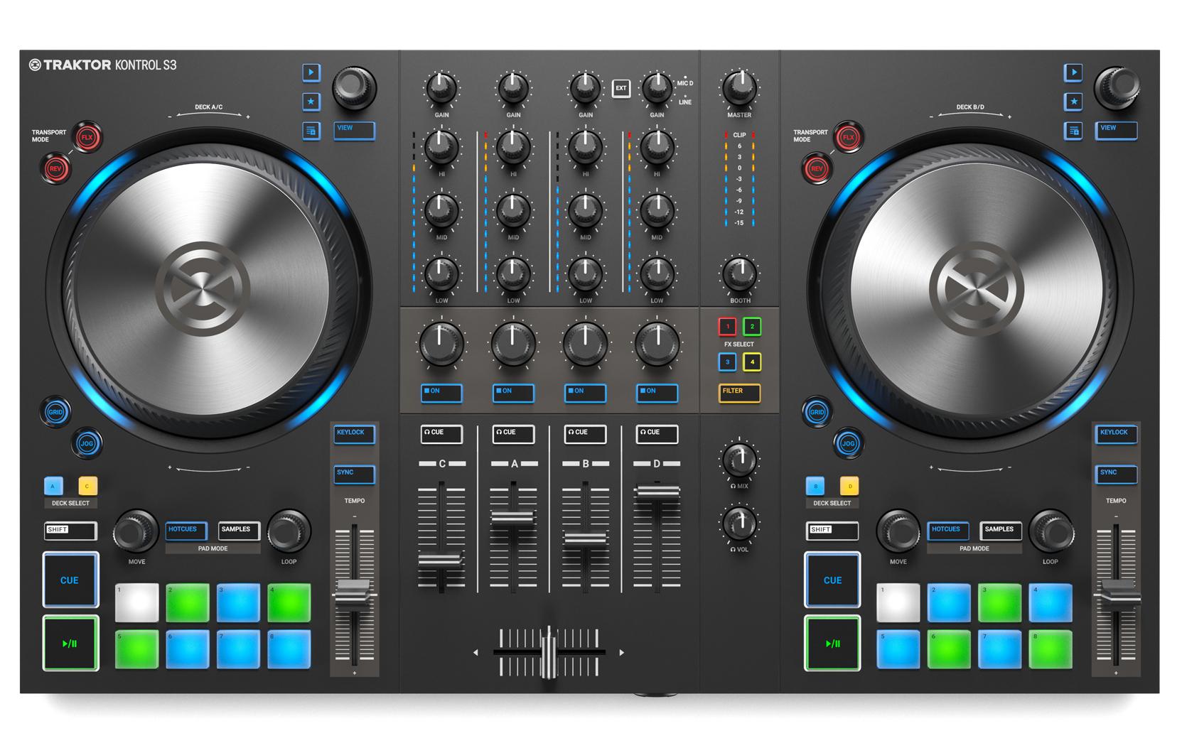 Native Instruments Contrôleur DJ Traktor Kontrol S3