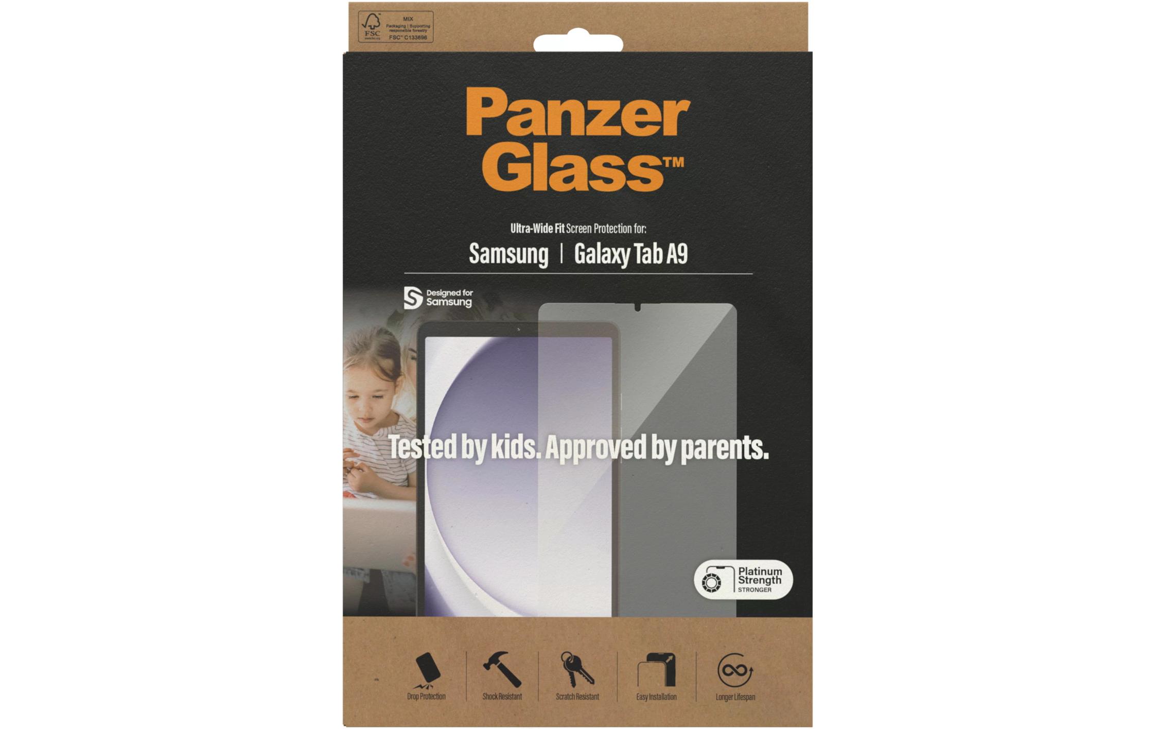 Panzerglass Films protecteurs pour tablettes Ultra Wide Fit Galaxy