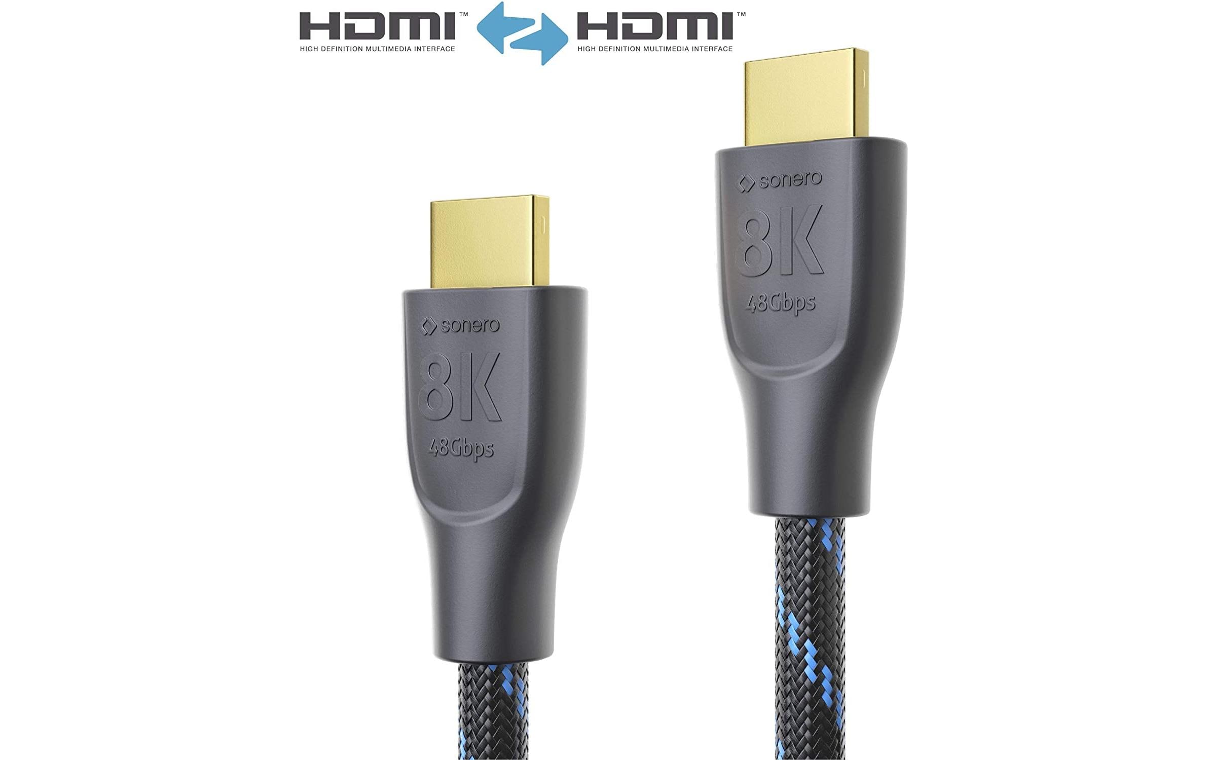 sonero Câble Ultra High Speed HDMI 2.1 8K