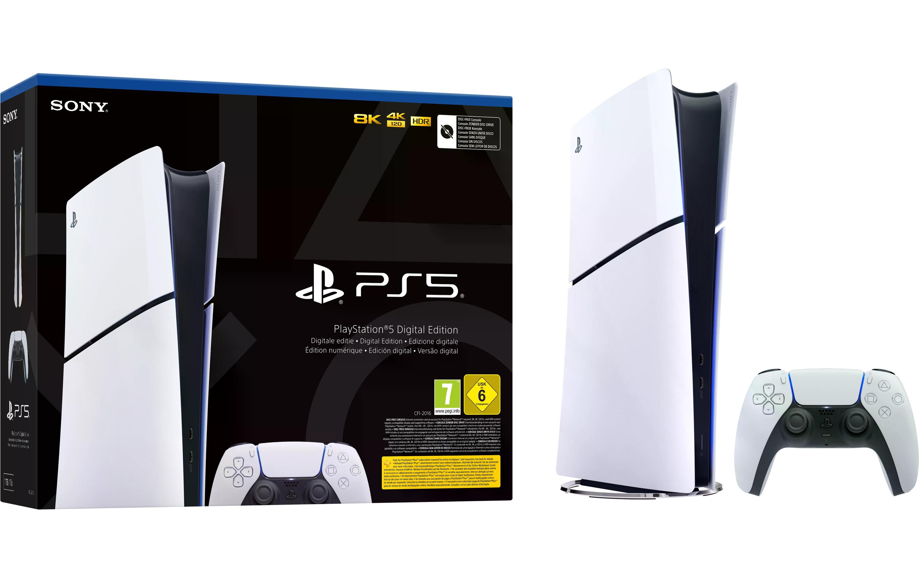 Sony Console de jeu PlayStation 5 Slim – Digital Edition