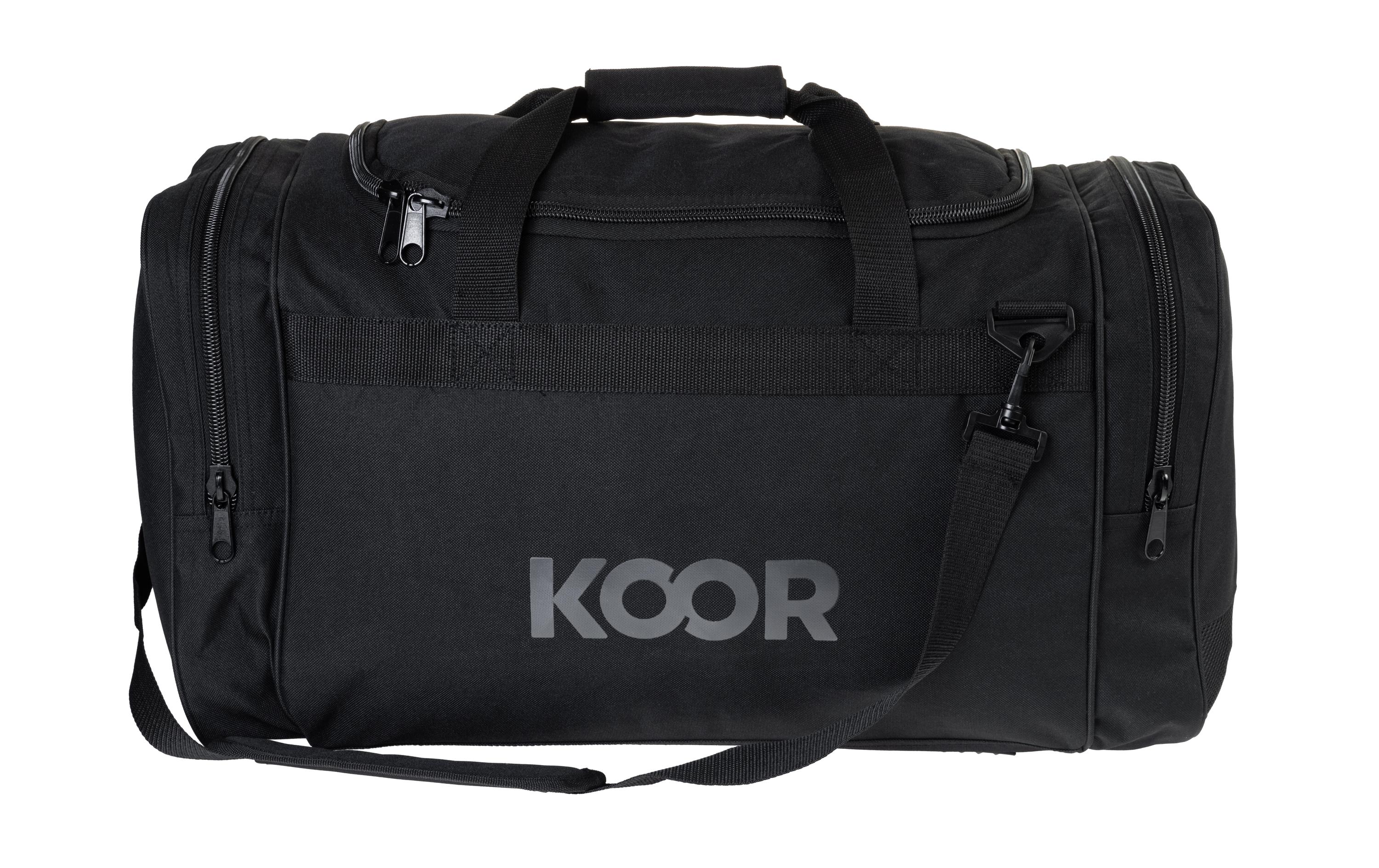 KOOR Sac de sport 55L Noir