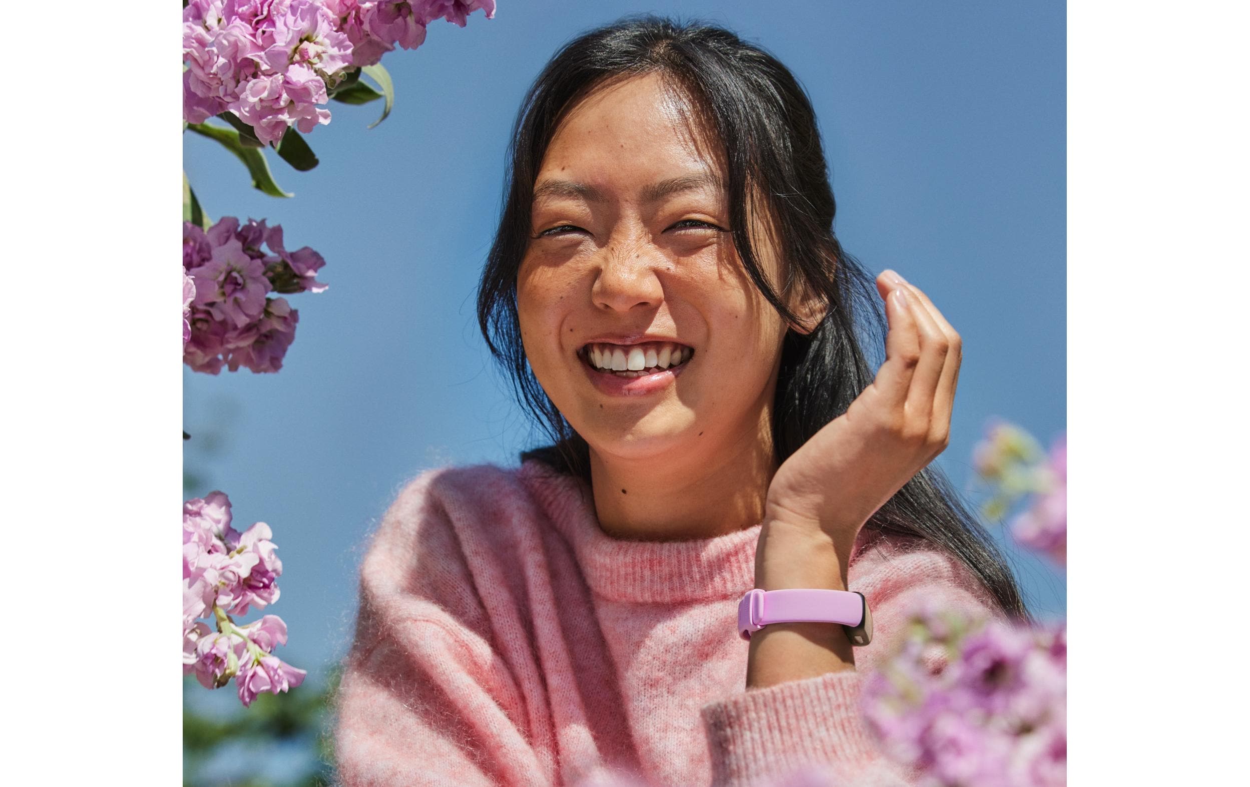 Fitbit Traqueur d'activité Inspire 3 Violet/Noir