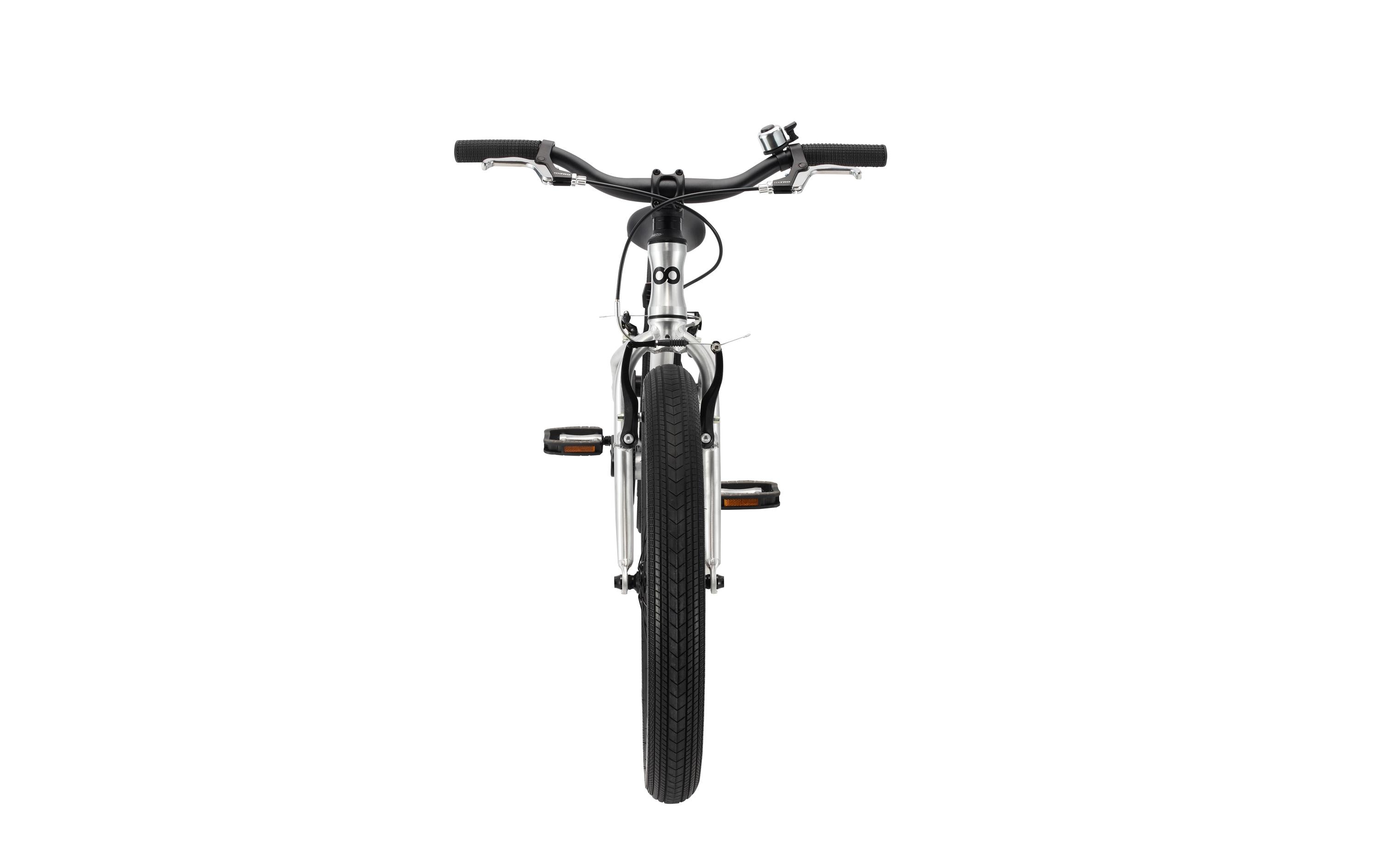 KOOR Vélo enfant Urban 20 belt-drive 8 kg Argenté