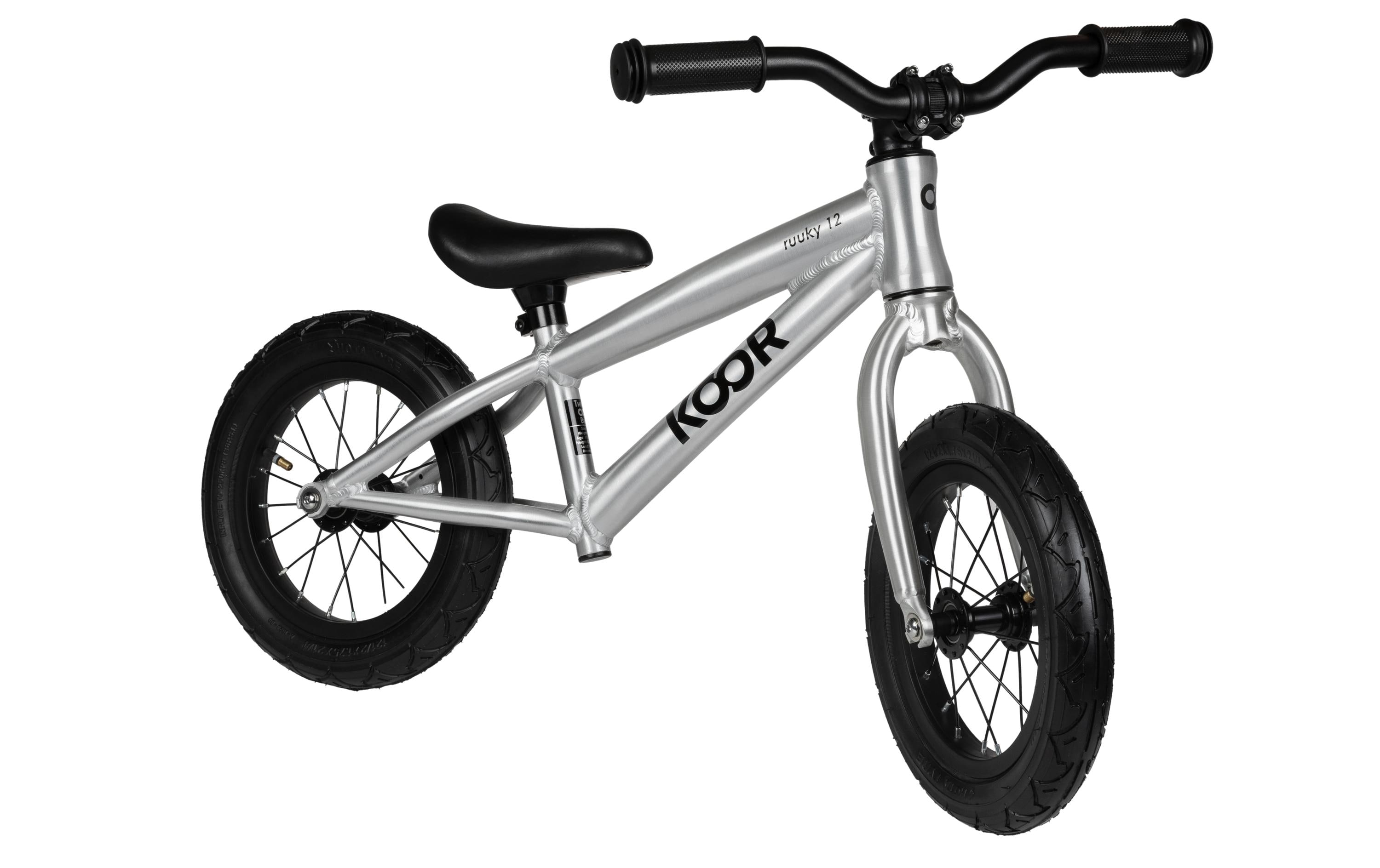 KOOR Draisiennes pour enfant Ruuky 12 Sportivo 3.4 kg Argenté
