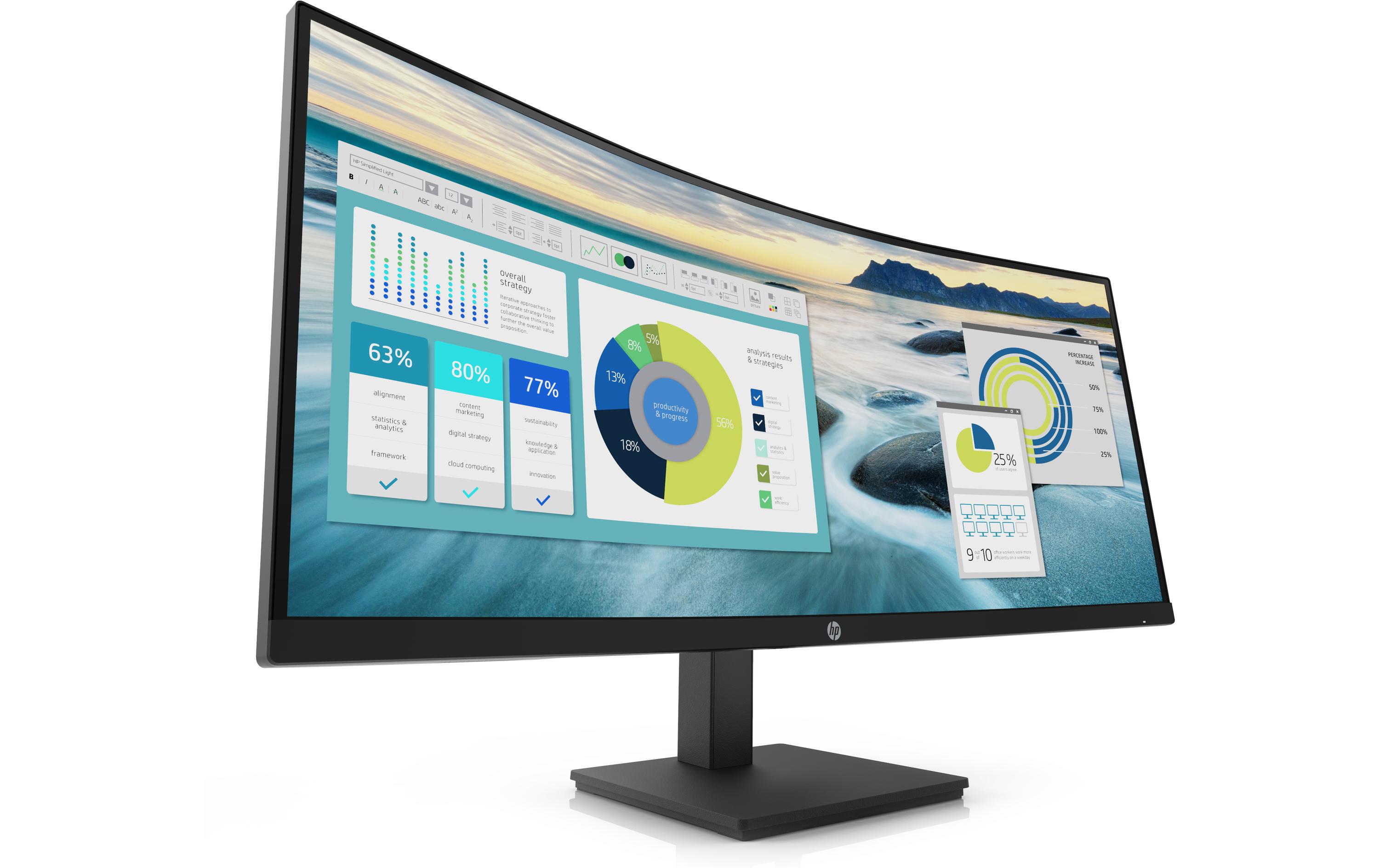 HP Moniteur P34hc G4 21Y56AA