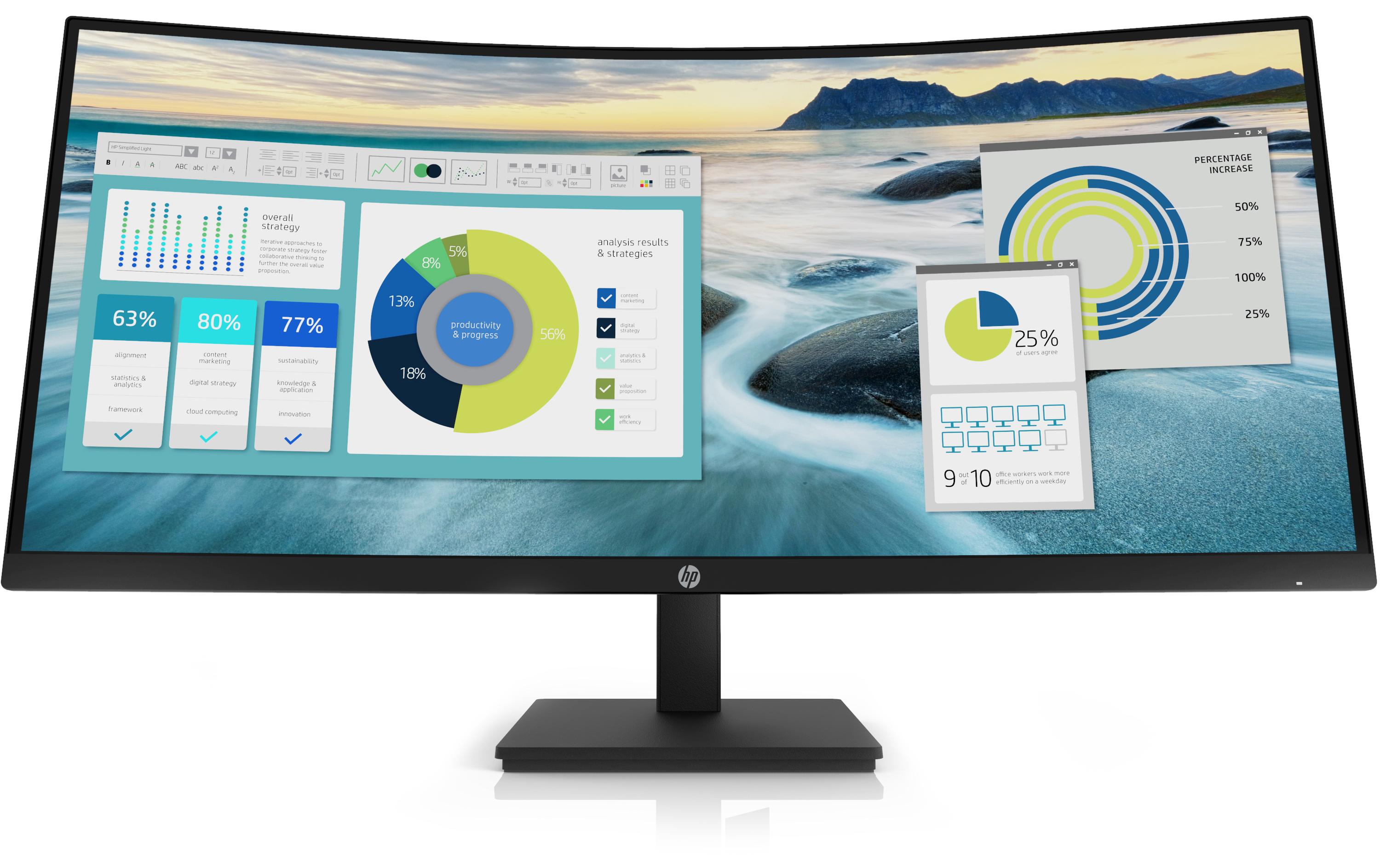 HP Moniteur P34hc G4 21Y56AA