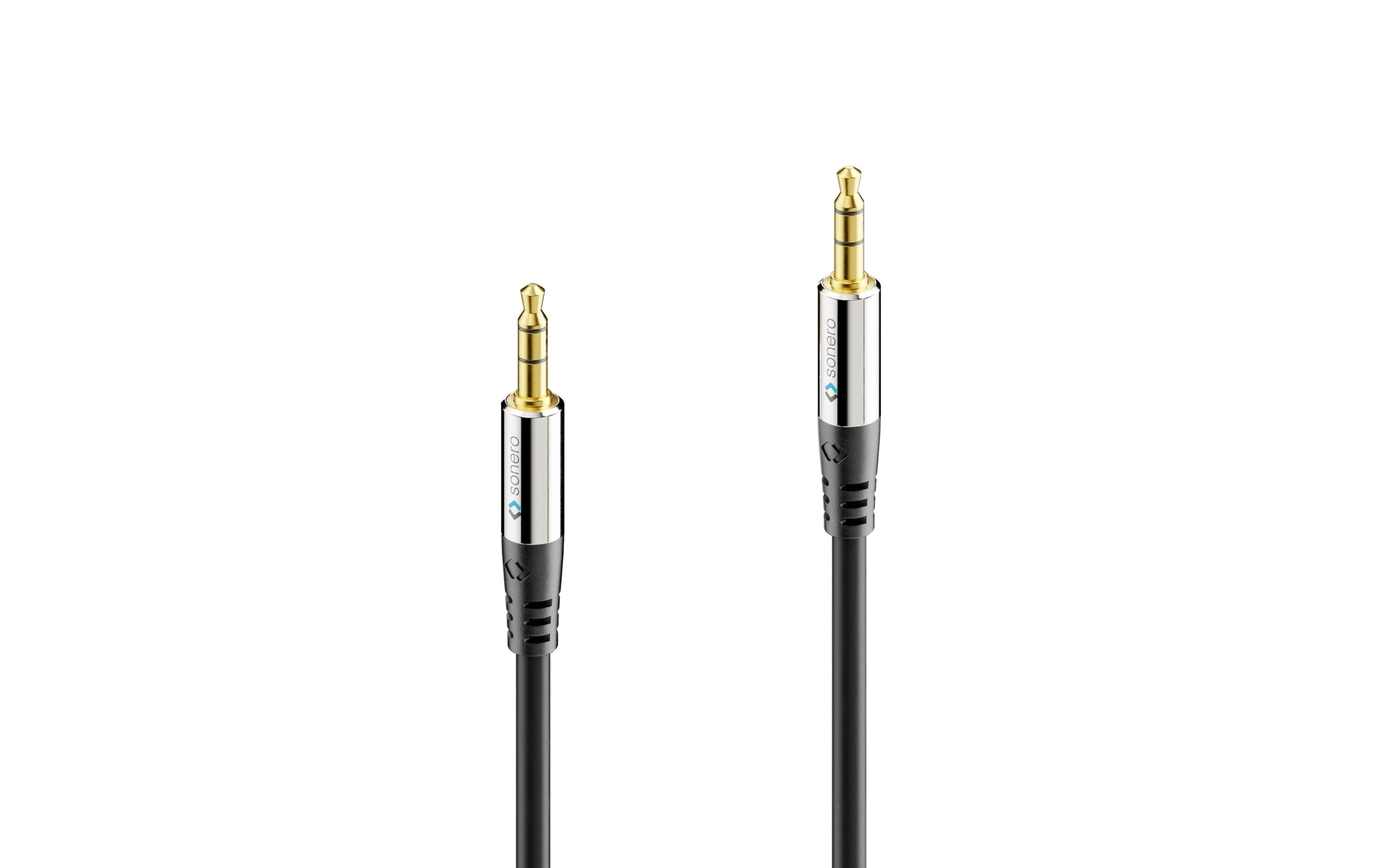 sonero Câble audio jack 3.5 mm - jack 3.5 mm 0.5 m