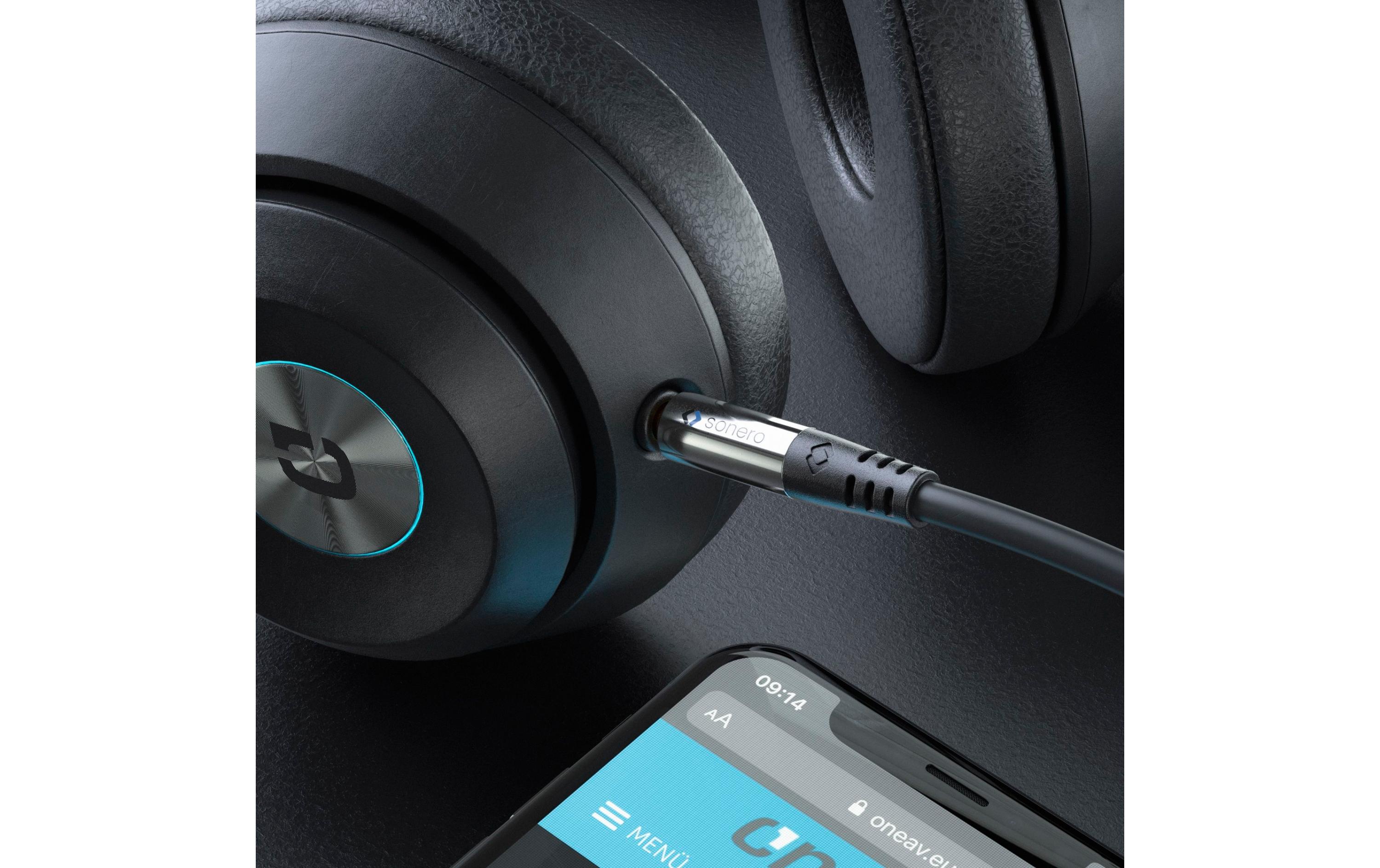 sonero Câble audio jack 3.5 mm - jack 3.5 mm 0.5 m