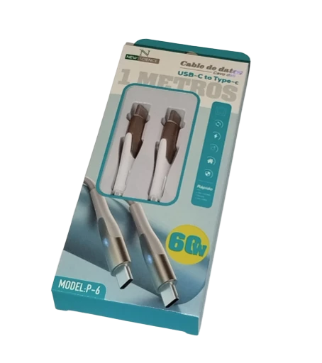 Câble USB-C vers type-C Led 1m