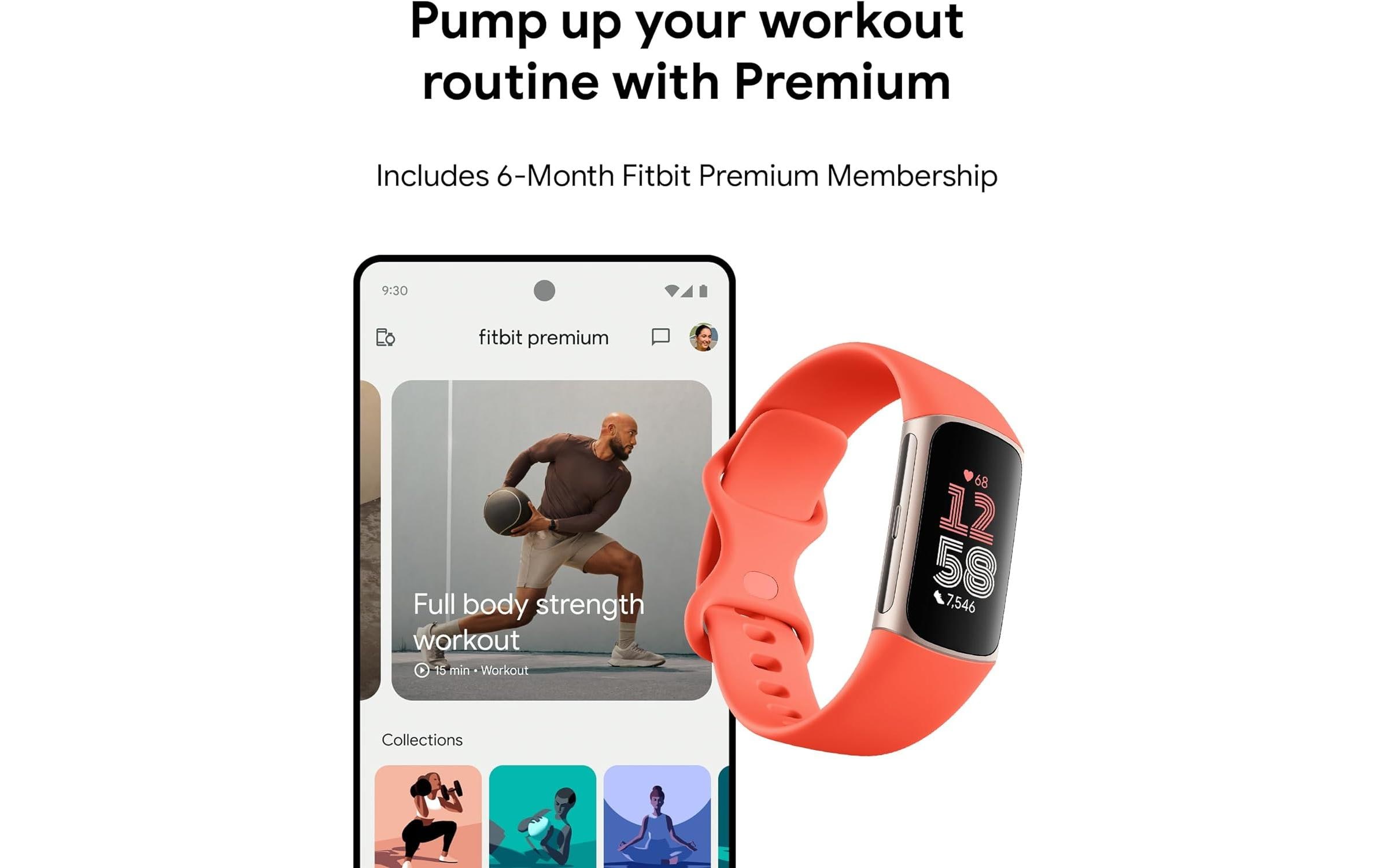 Fitbit Traqueur d'activité Charge 6