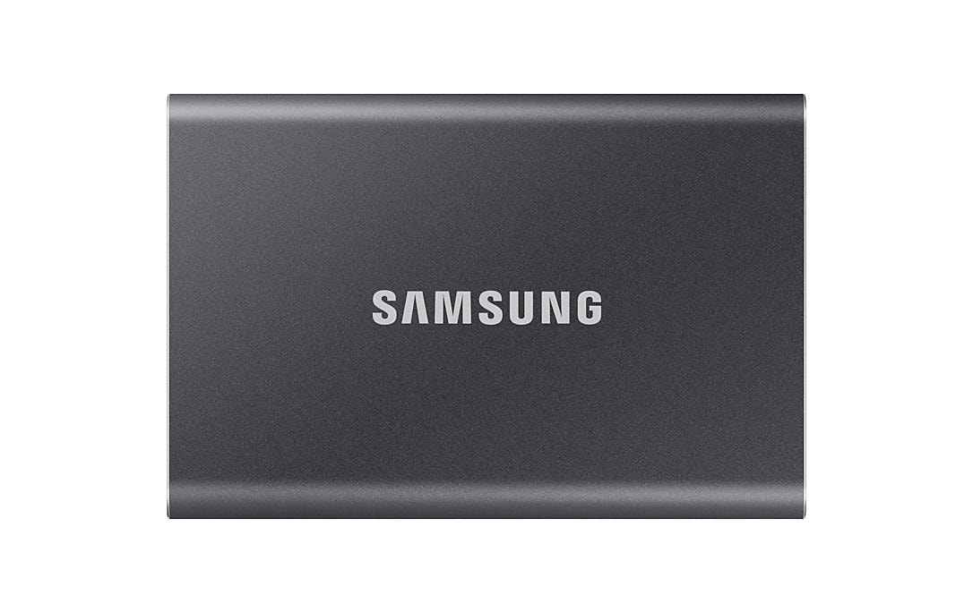 Samsung SSD externe Portable T7 Non-Touch, 1000 GB, Titane