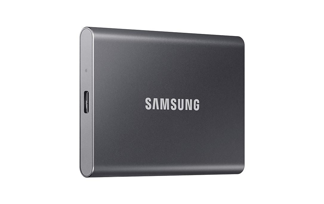 Samsung SSD externe Portable T7 Non-Touch, 1000 GB, Titane