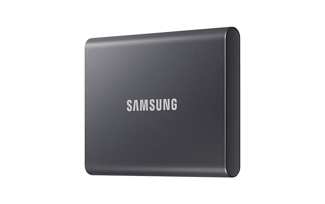 Samsung SSD externe Portable T7 Non-Touch, 1000 GB, Titane