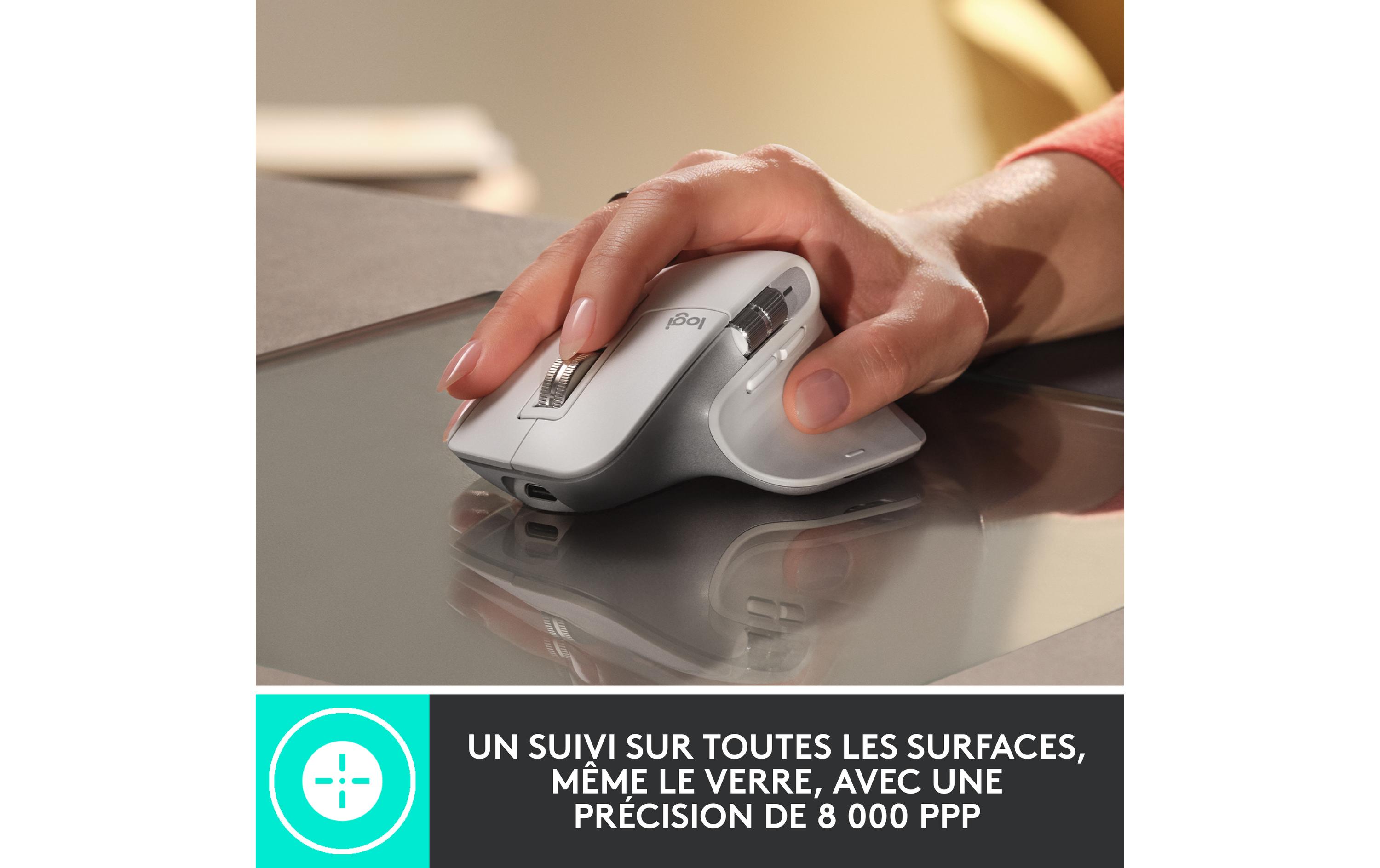 Logitech Souris MX Master 3S Pale Grey