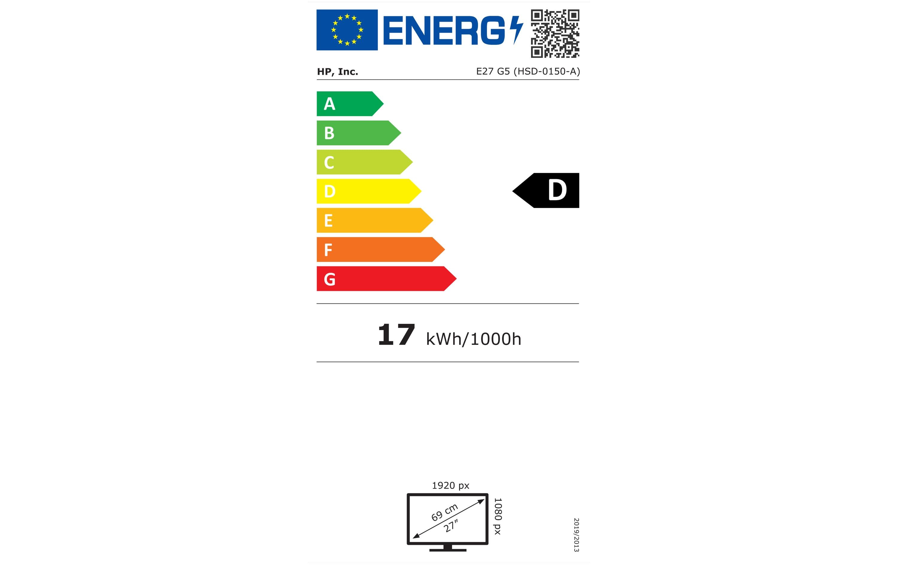 HP Moniteur E27 G5 6N4E2E9