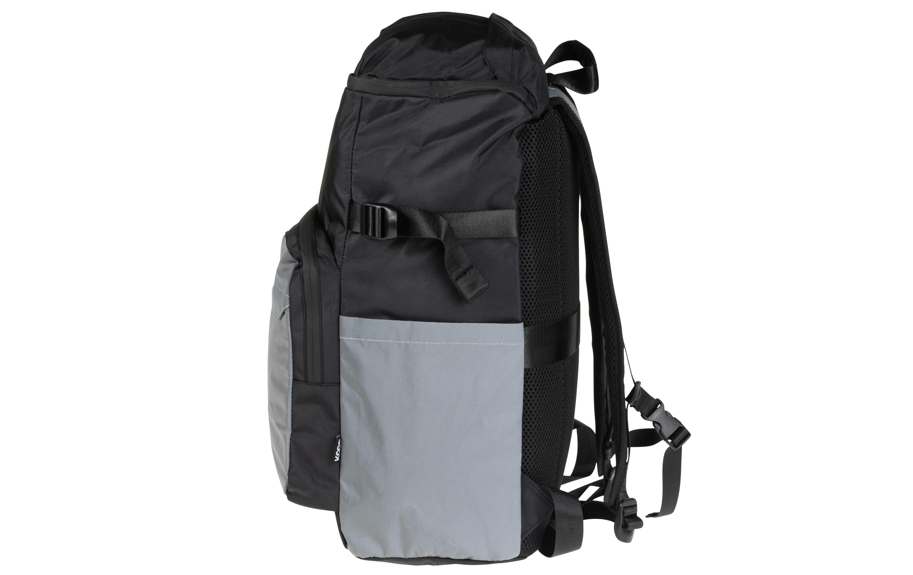 KOOR Sac à dos Veedi Reflective 30 l, Noir