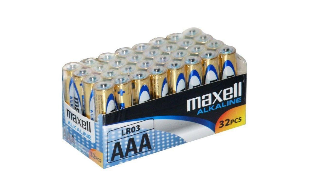 Maxell Europe LTD. Pile Alkaline AAA , 32 Pièce/s