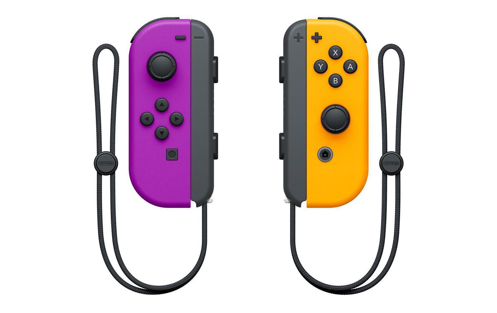 Nintendo Manette pour Switch Joy-Con Set Néon Violet / Orange Neon