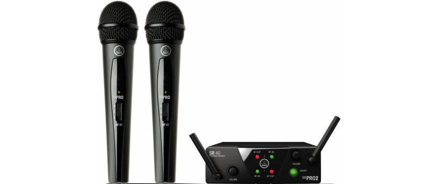 AKG WMS40 Mini Dual Vocal Set