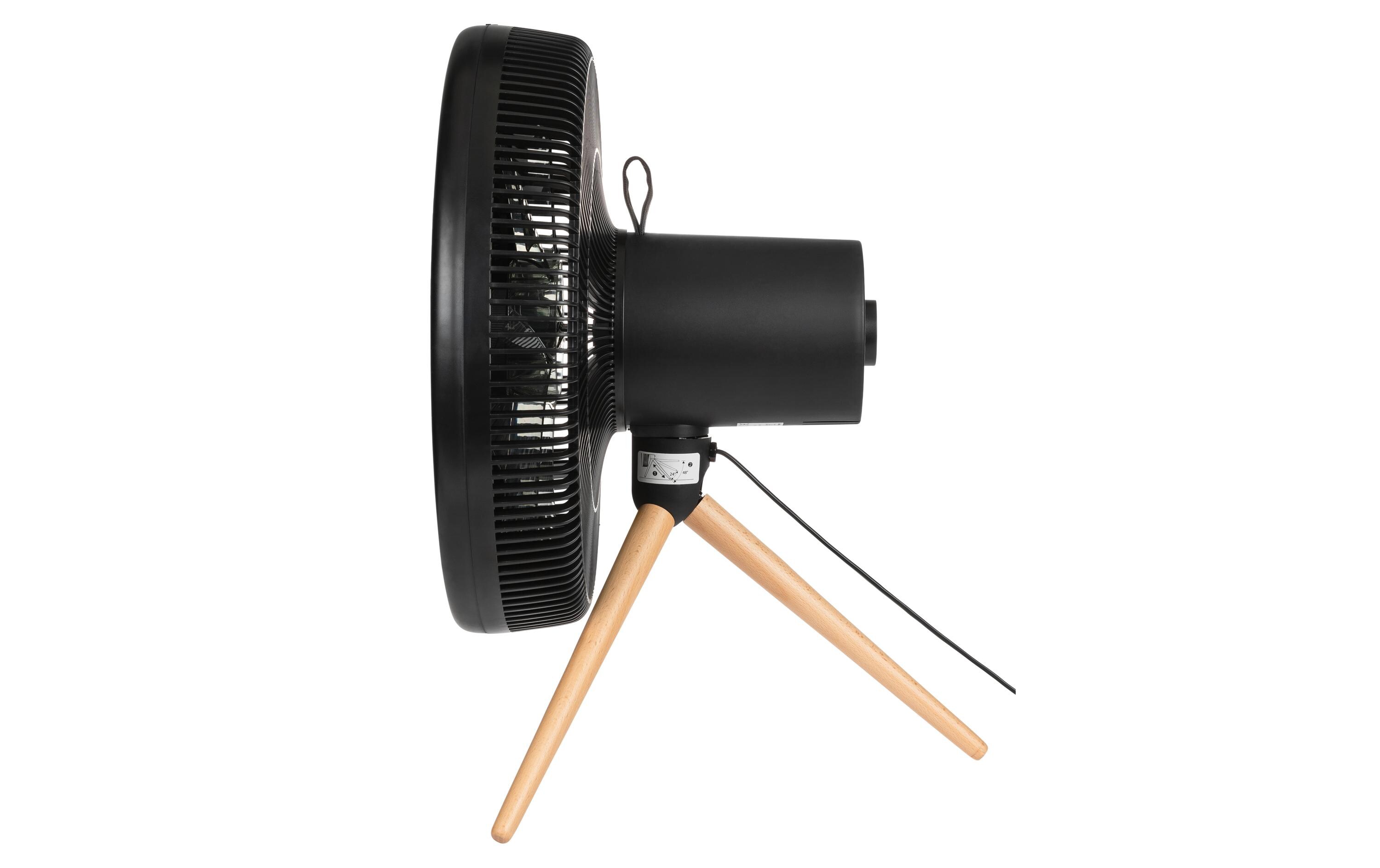 FURBER Ventilateur au sol Vayu-Terra Noir