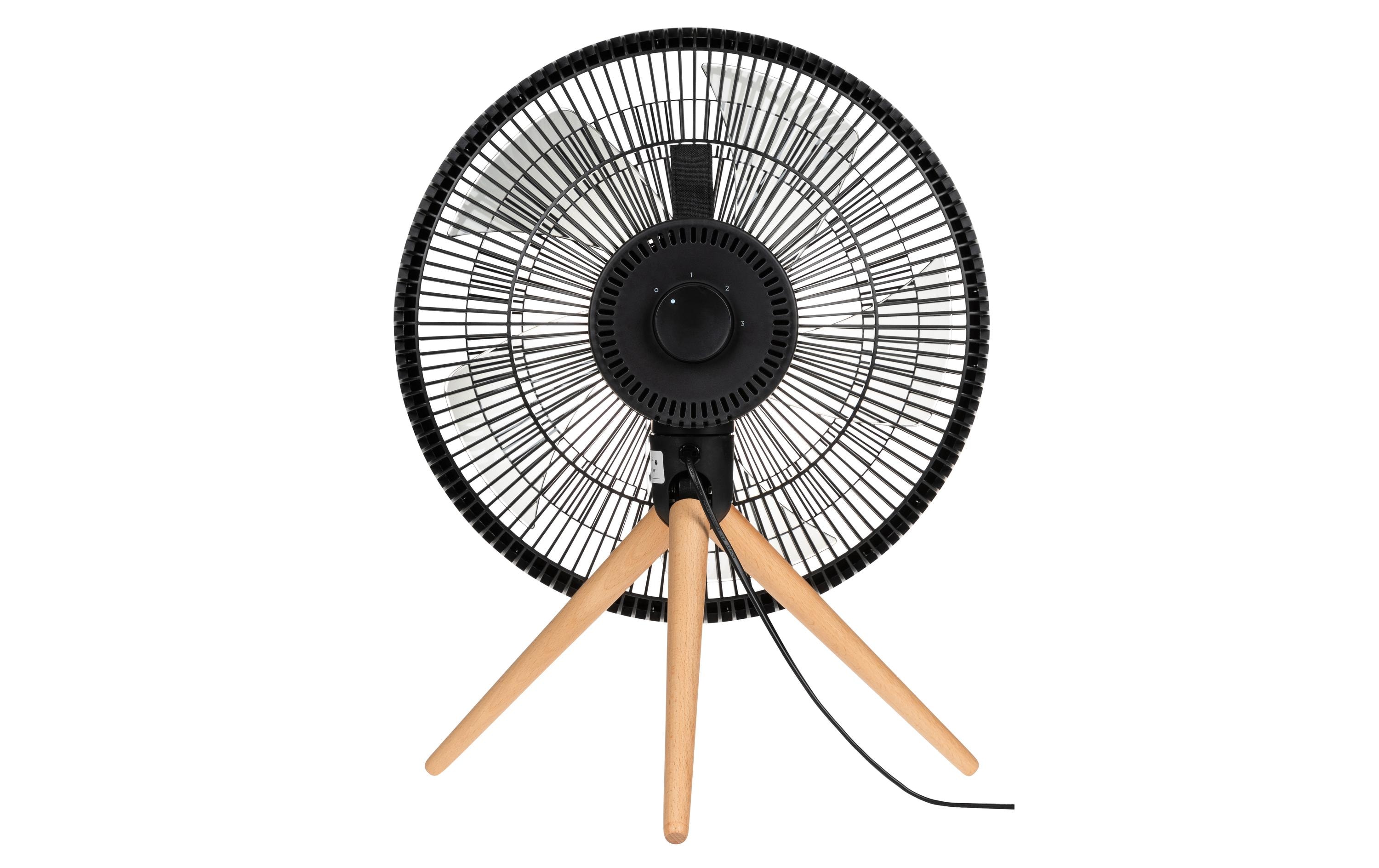 FURBER Ventilateur au sol Vayu-Terra Noir