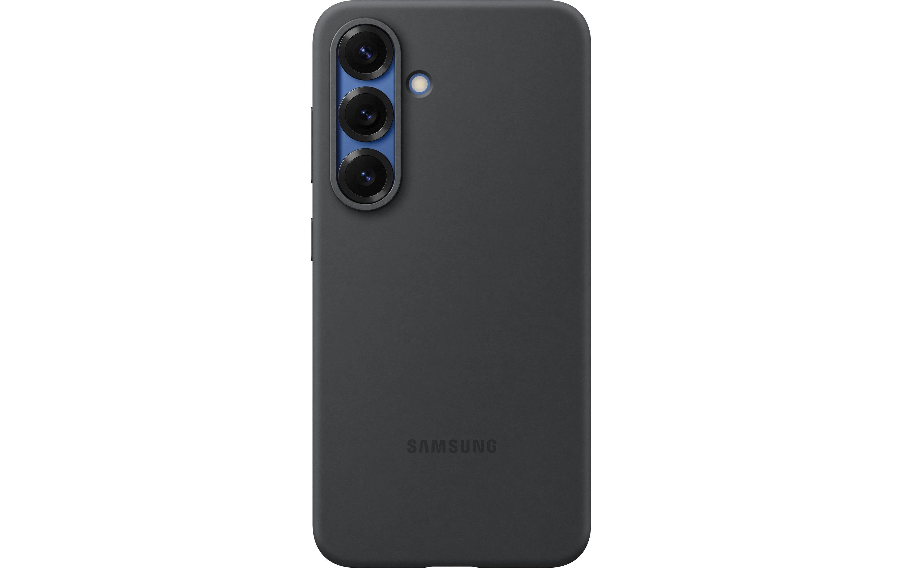 Samsung Coque arrière Silicone Galaxy S25 Noir