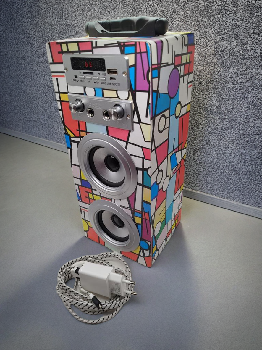 Enceinte Bluetooth multimode colorée