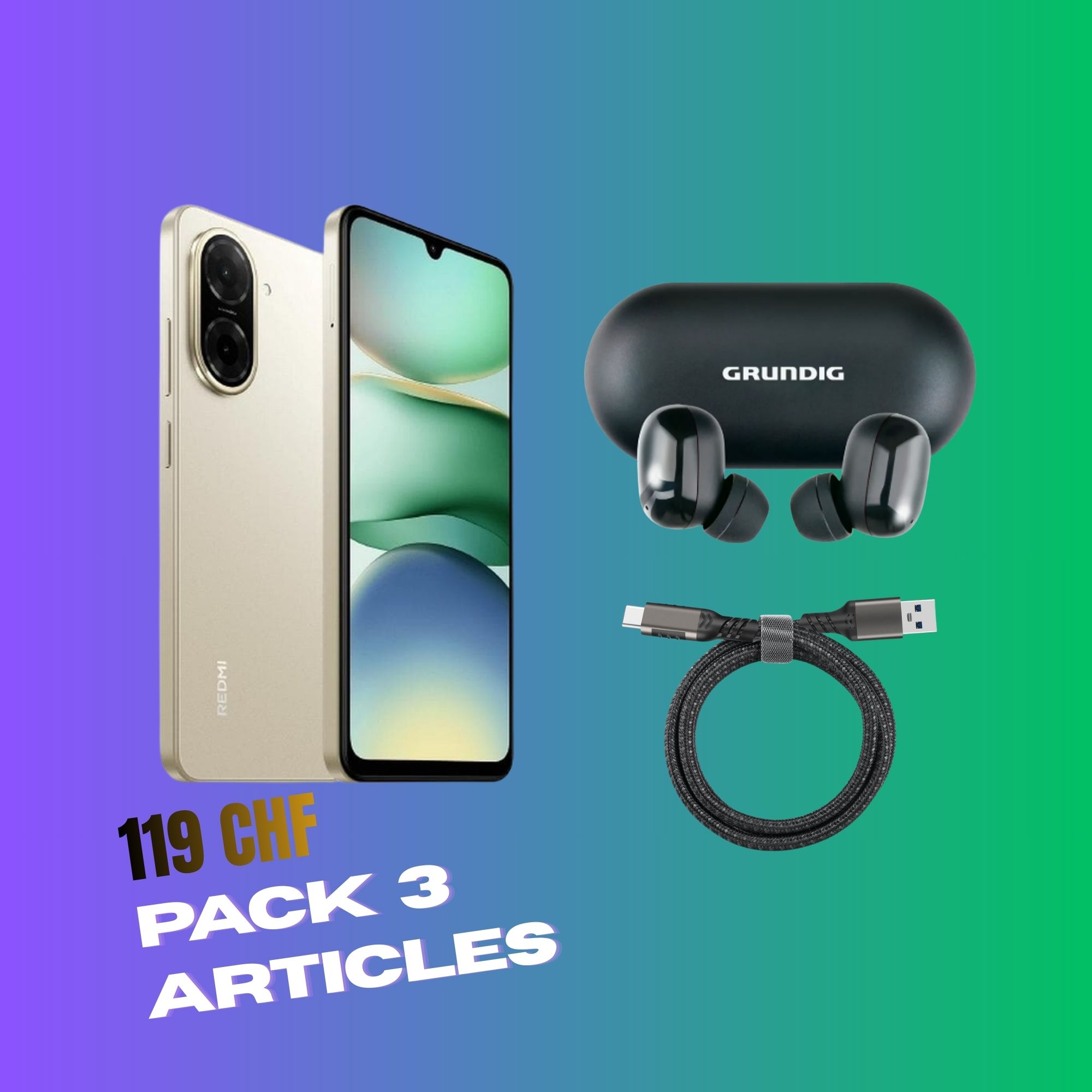 Pack Smartphone & Accessoires