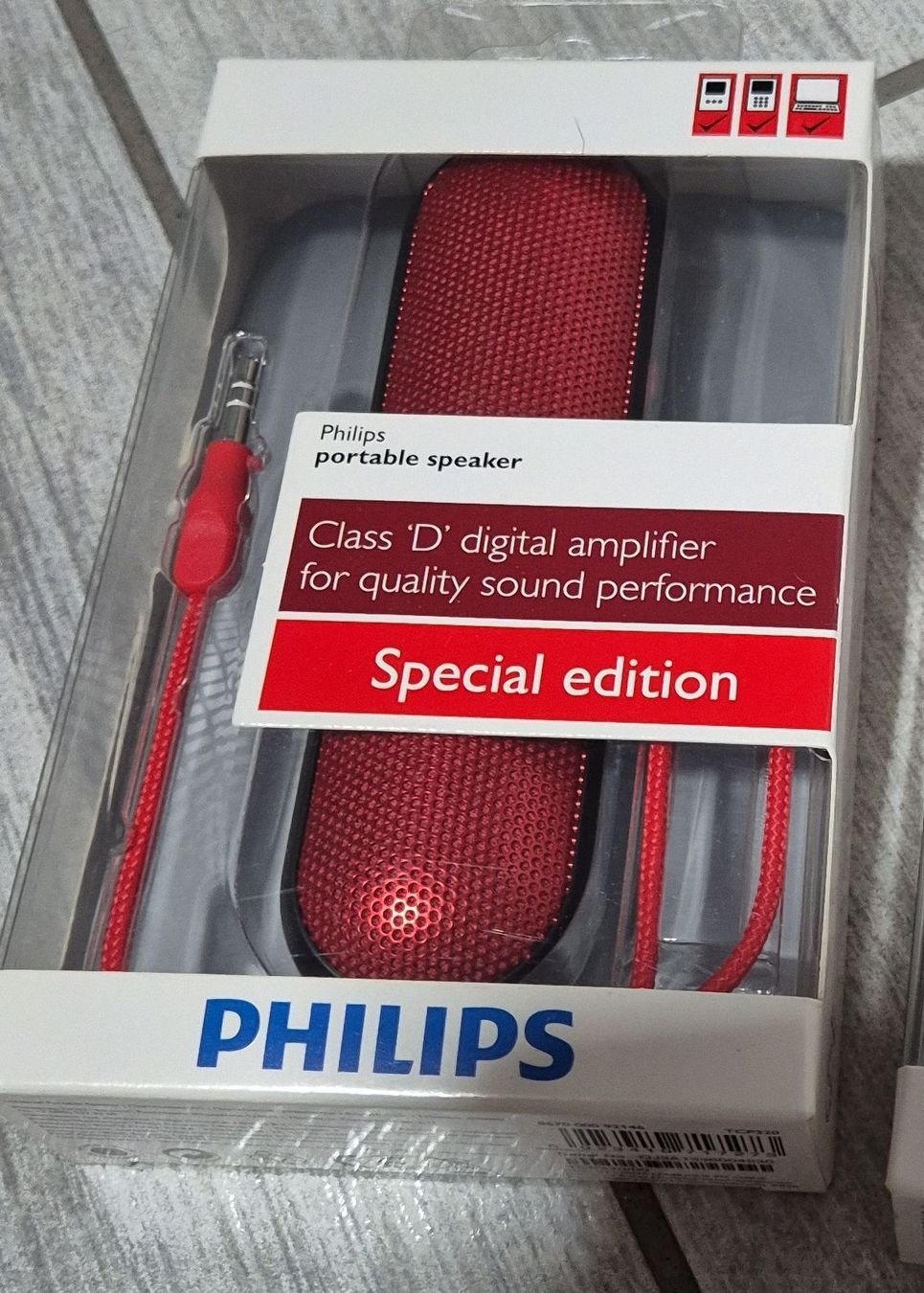 Enceinte portable Philips 3,5