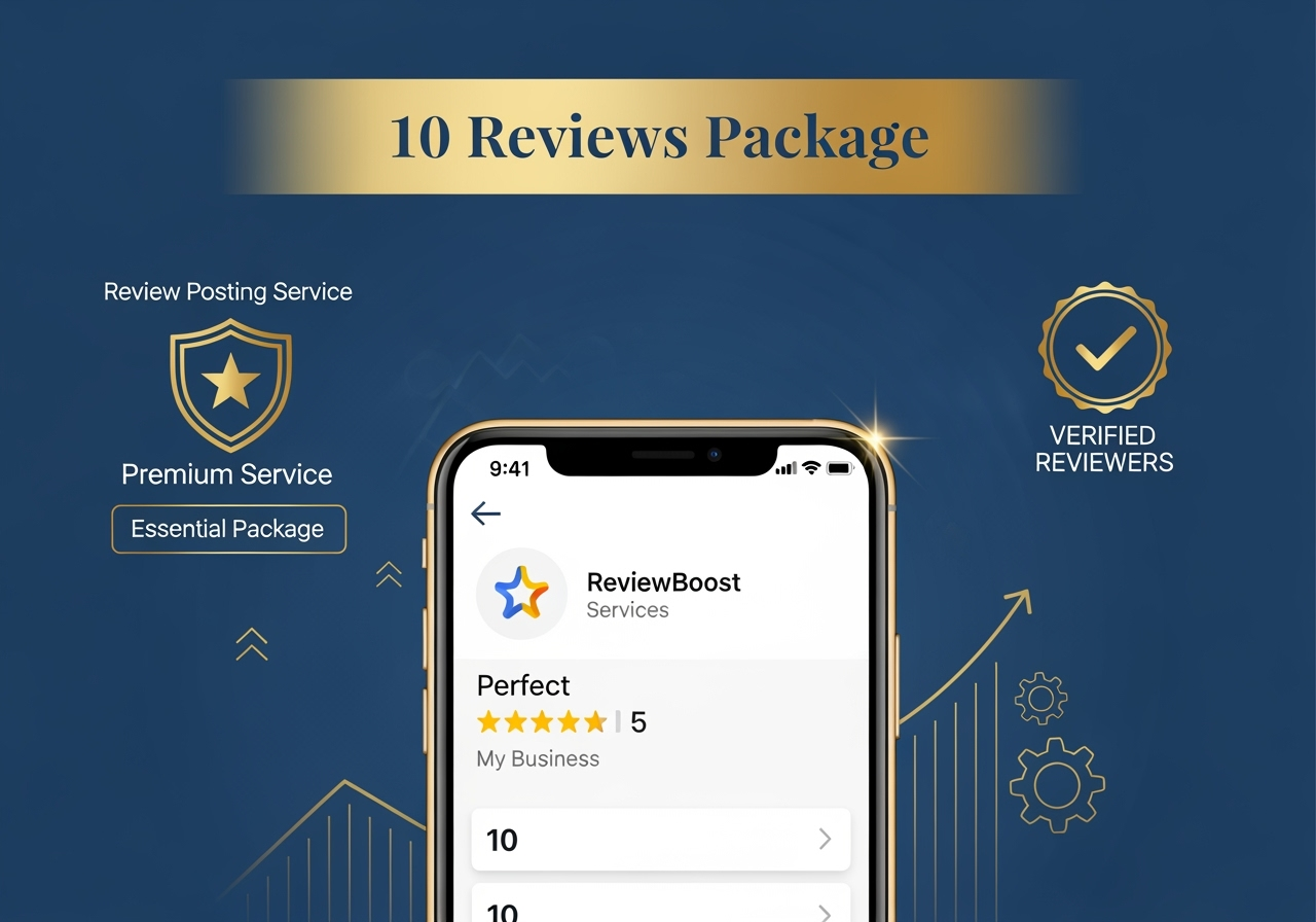 10 Google Reviews Posting Service