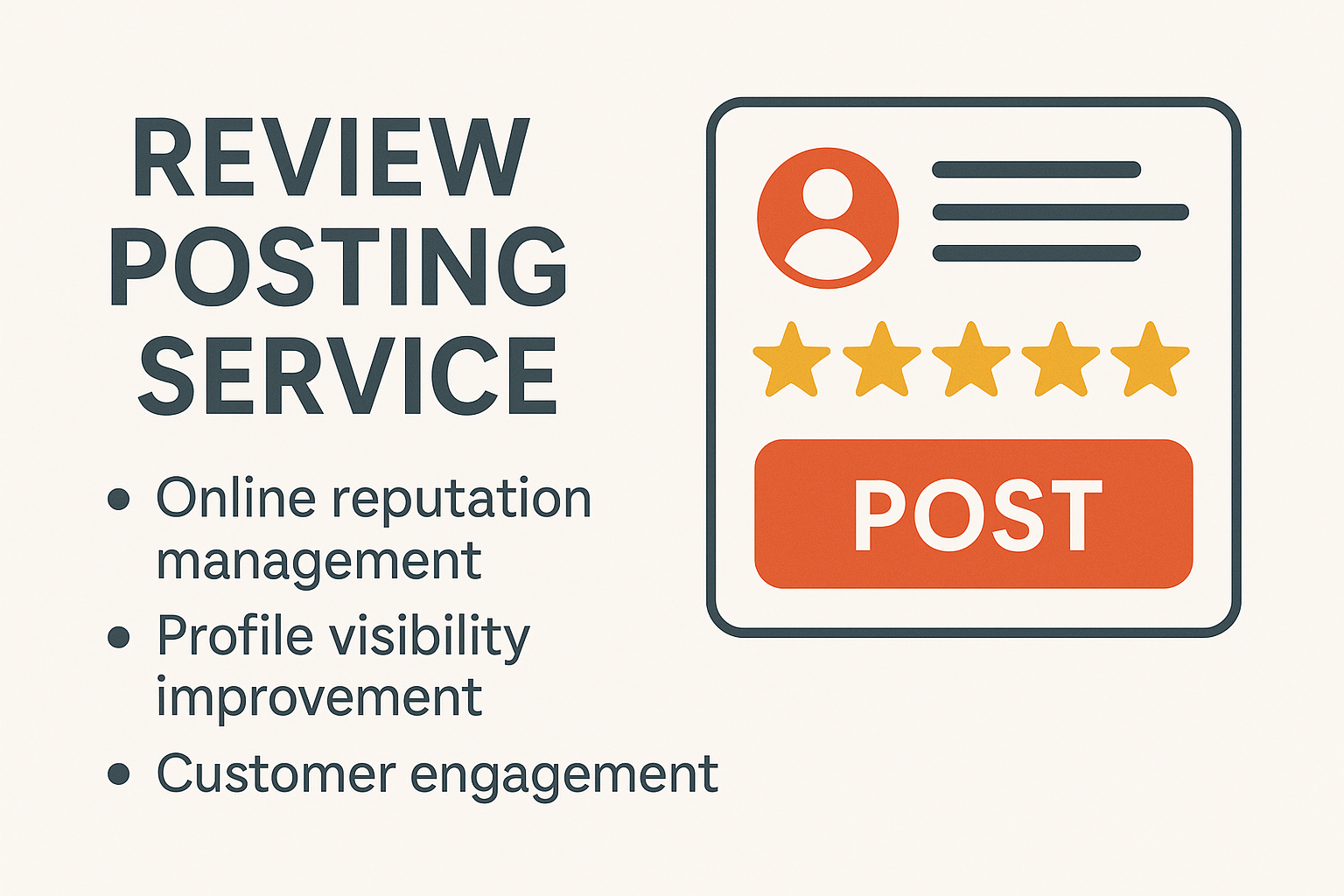 5 Review Posting Service