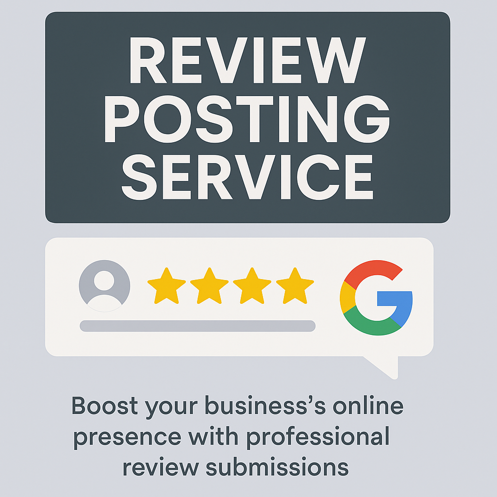 100 Google Review Posting Service