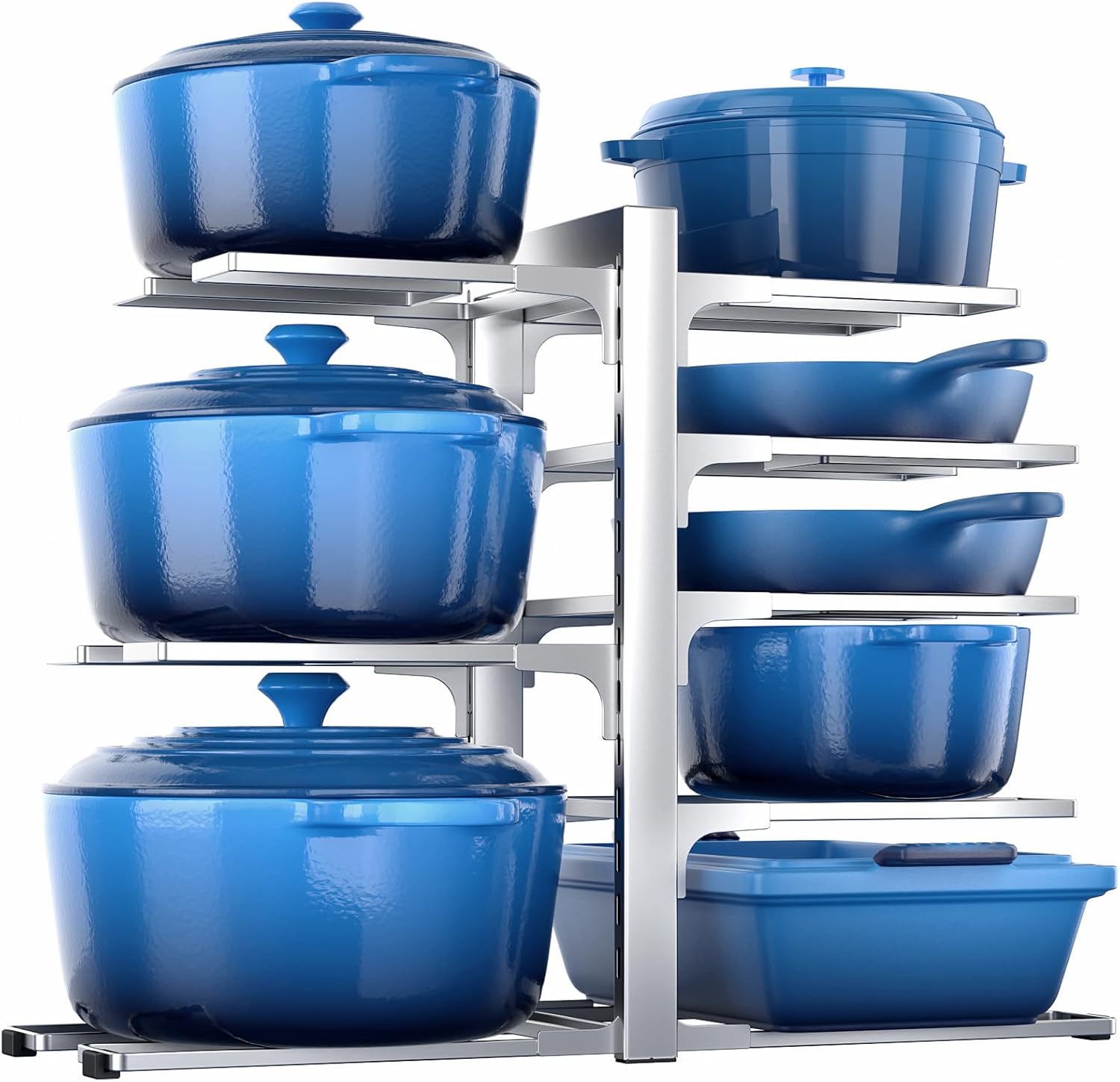 8-Tier Pots and Pans Organizer