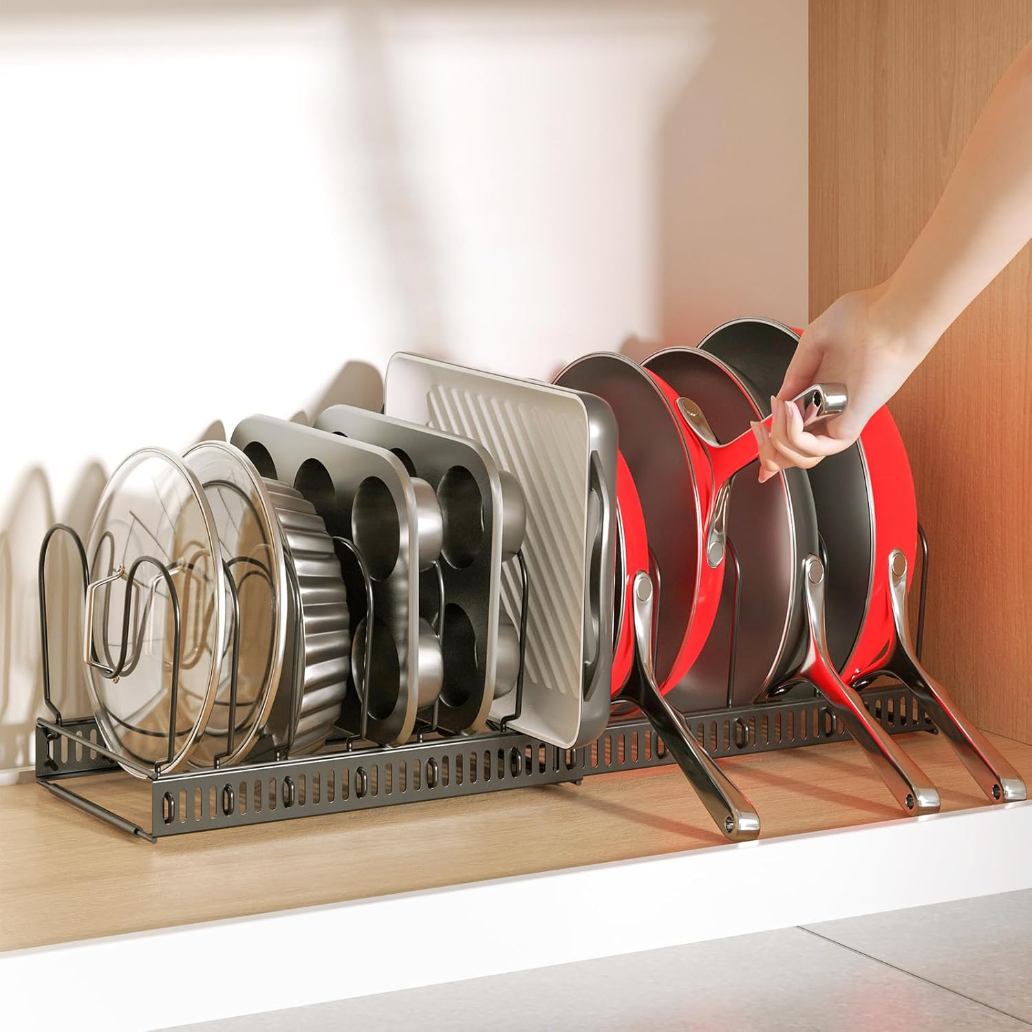 Expandable 12"-23" Kitchen Rack