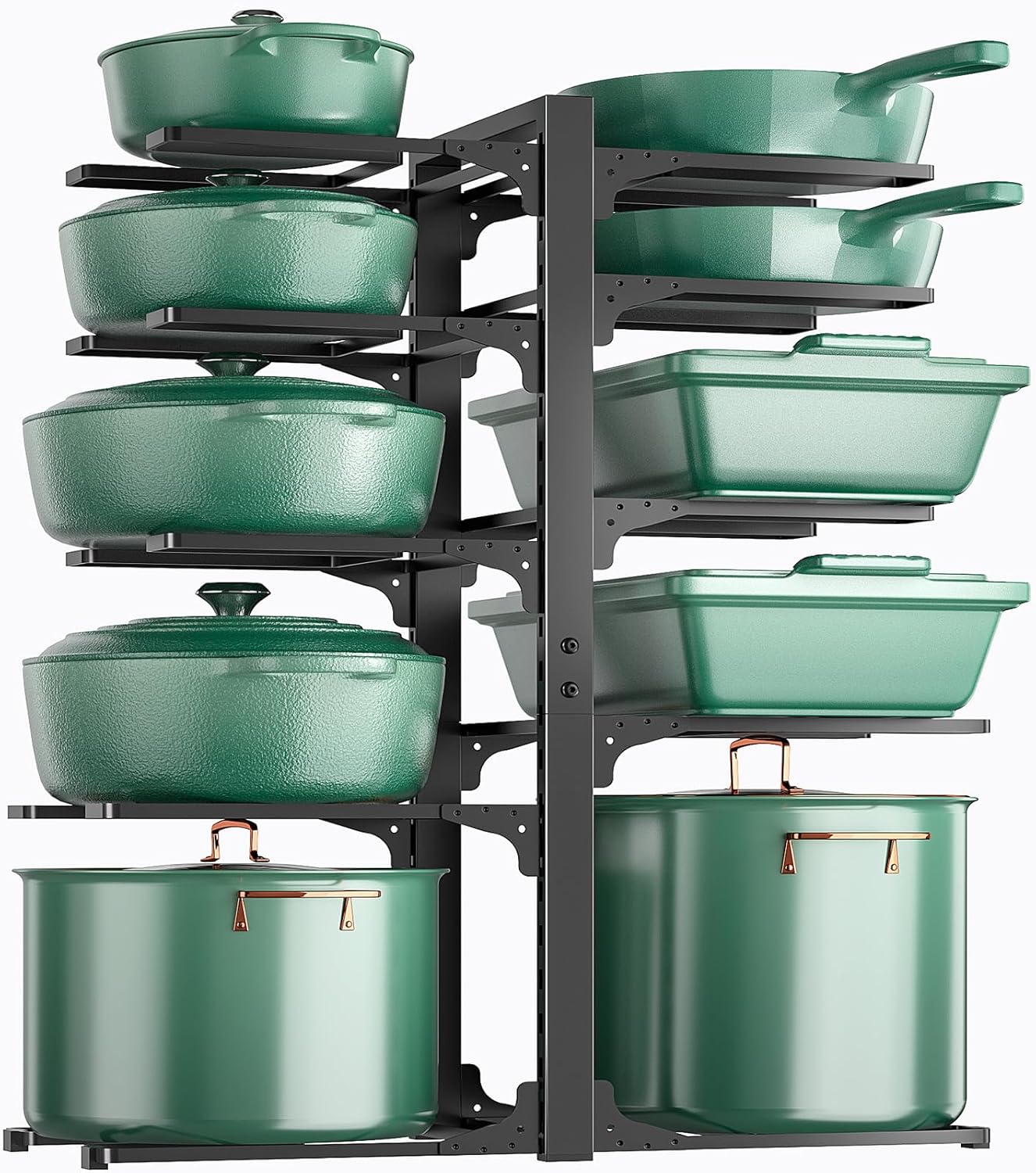 10-Tier Pots and Pans Organizer