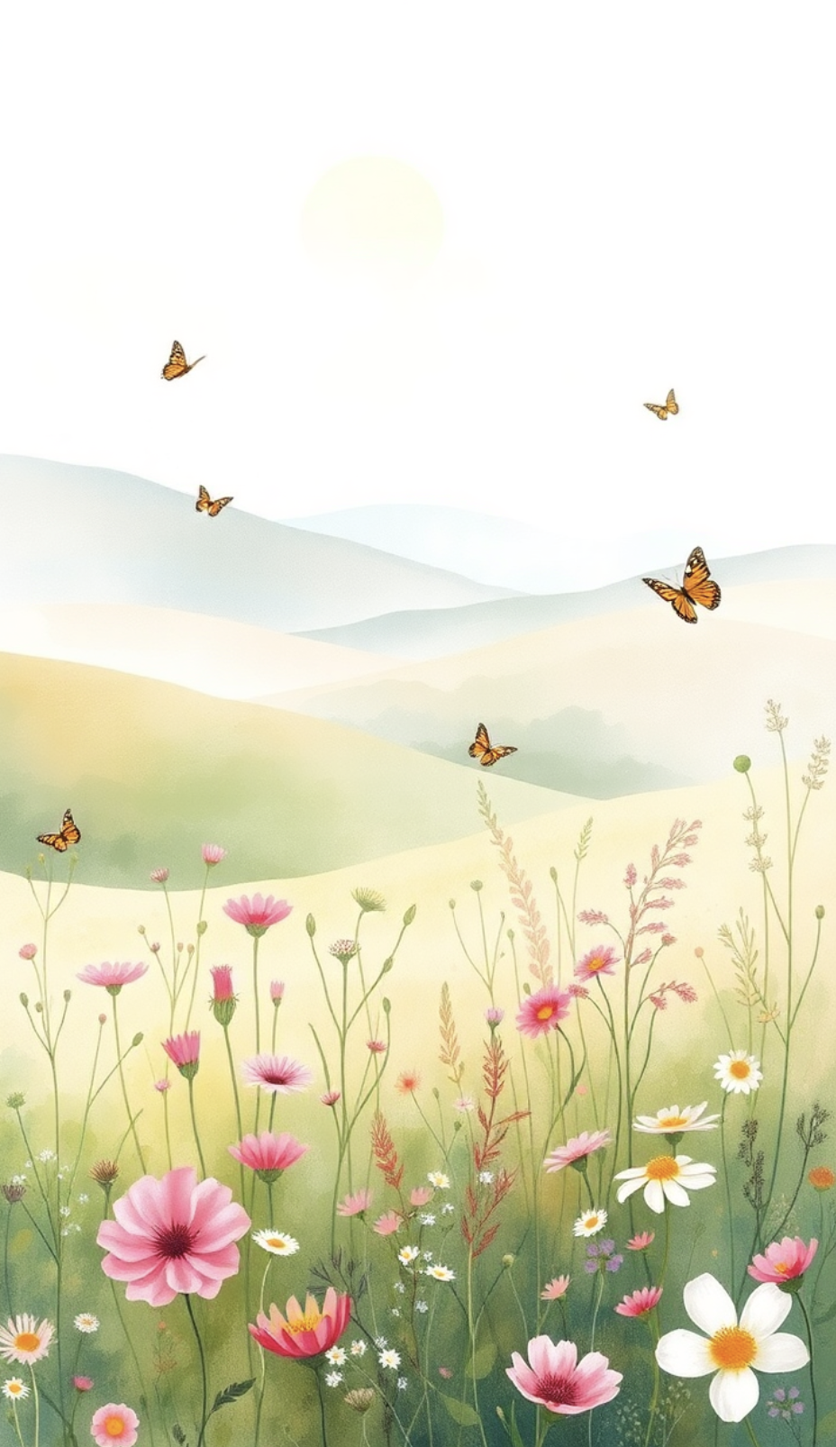 Whispers of Spring: A Butterfly's Dance