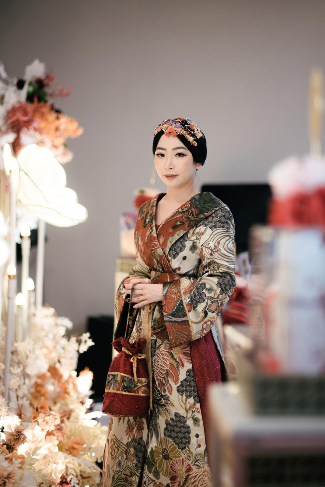 CC002- Kimono-inspired Attire consisting 2 layers of garments