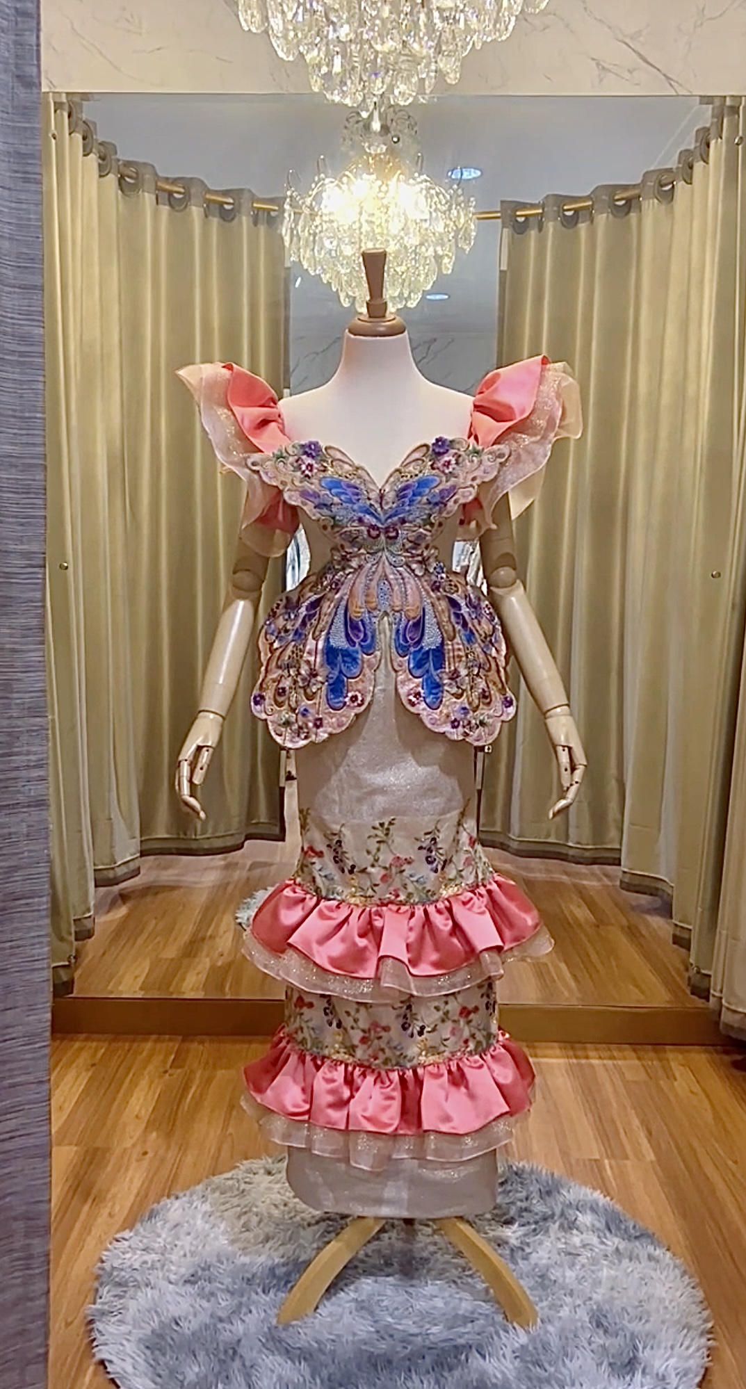 CC025 - The Peach Blossom Butterfly